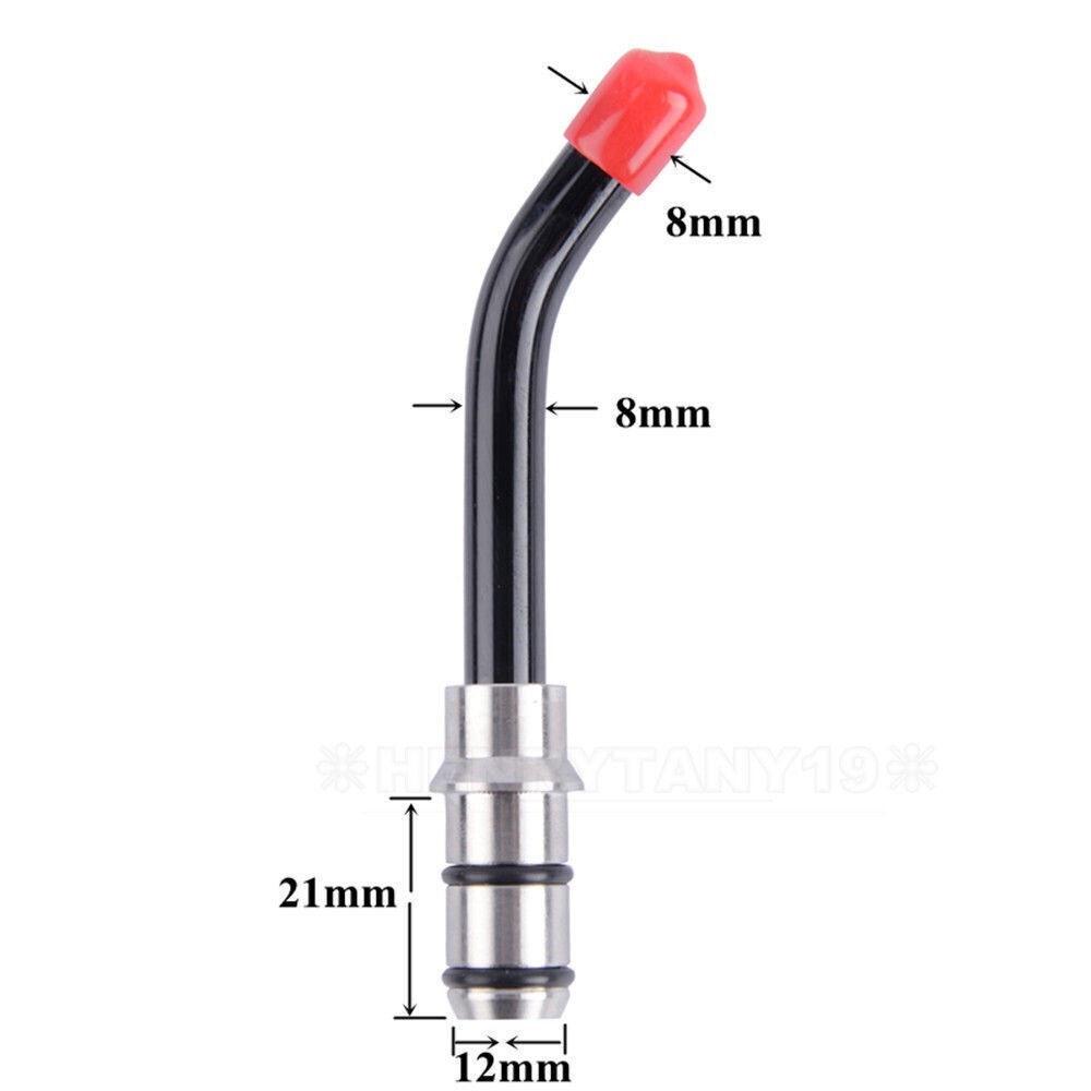 Dental LED Curing Light Lamp Fiber 8*21*12mm Fit Woodpecker Guide Rod Tip Black