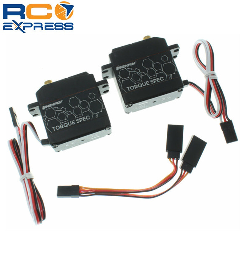 Redcat Racing Hexfly Torque Spec Servo 2 pack W/ Y-Harness (1set) RER23393