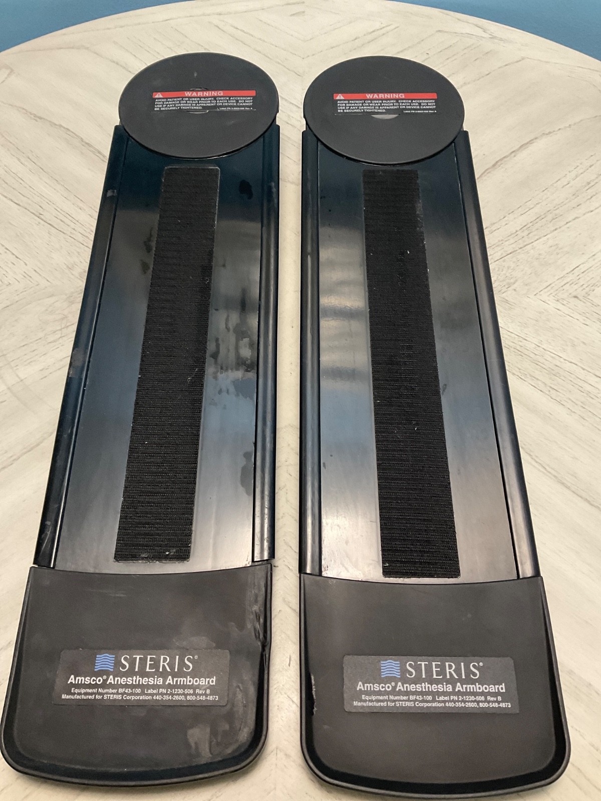 Steris Amsco Surgical Table Anesthesia Armboard Set  P141210-538