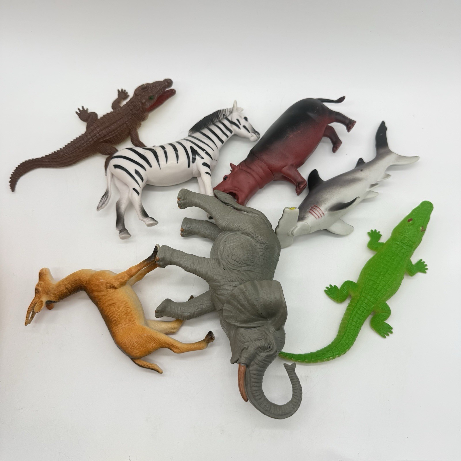 Unbranded Mixed Lot Of Educational Zoo Animals Toys Figures