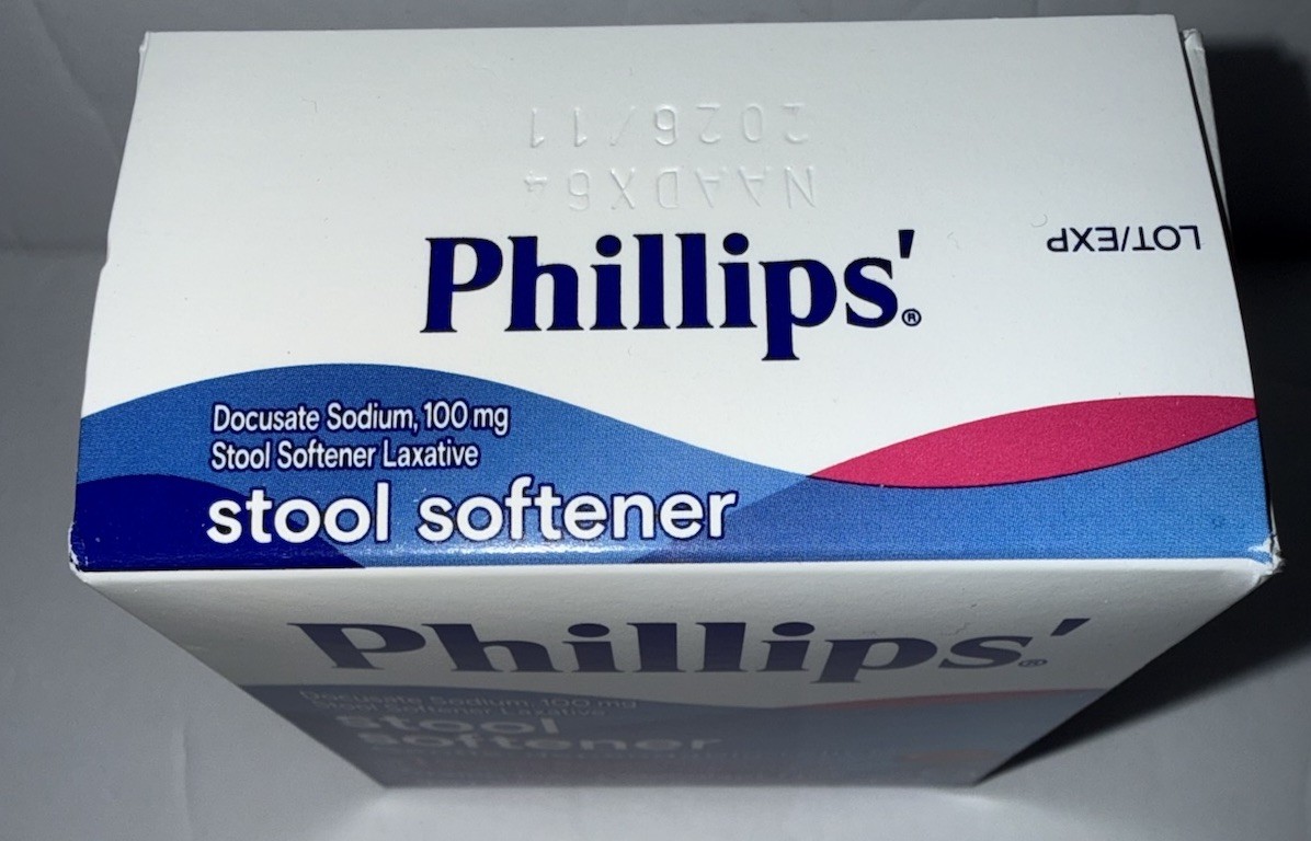 Phillips Stool Softener Gentle Dependable Relief 30 Liquid Gels