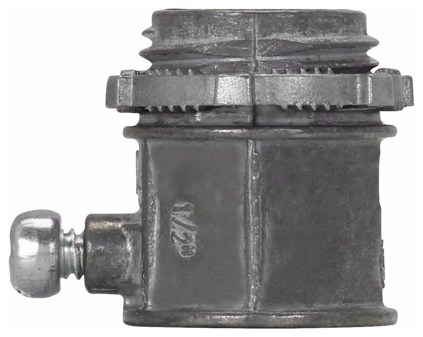 Crouse-Hinds 1455DC, EMT Connector, 2 Emt Ss Conn Ins Dc, 1 PC