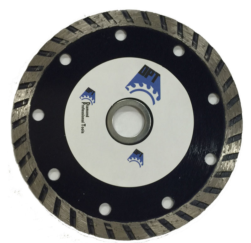 6 Pack 4" Diamond Turbo Saw Blade Cutting Tile Ceramic Concrete Stone 7/8" Arbor