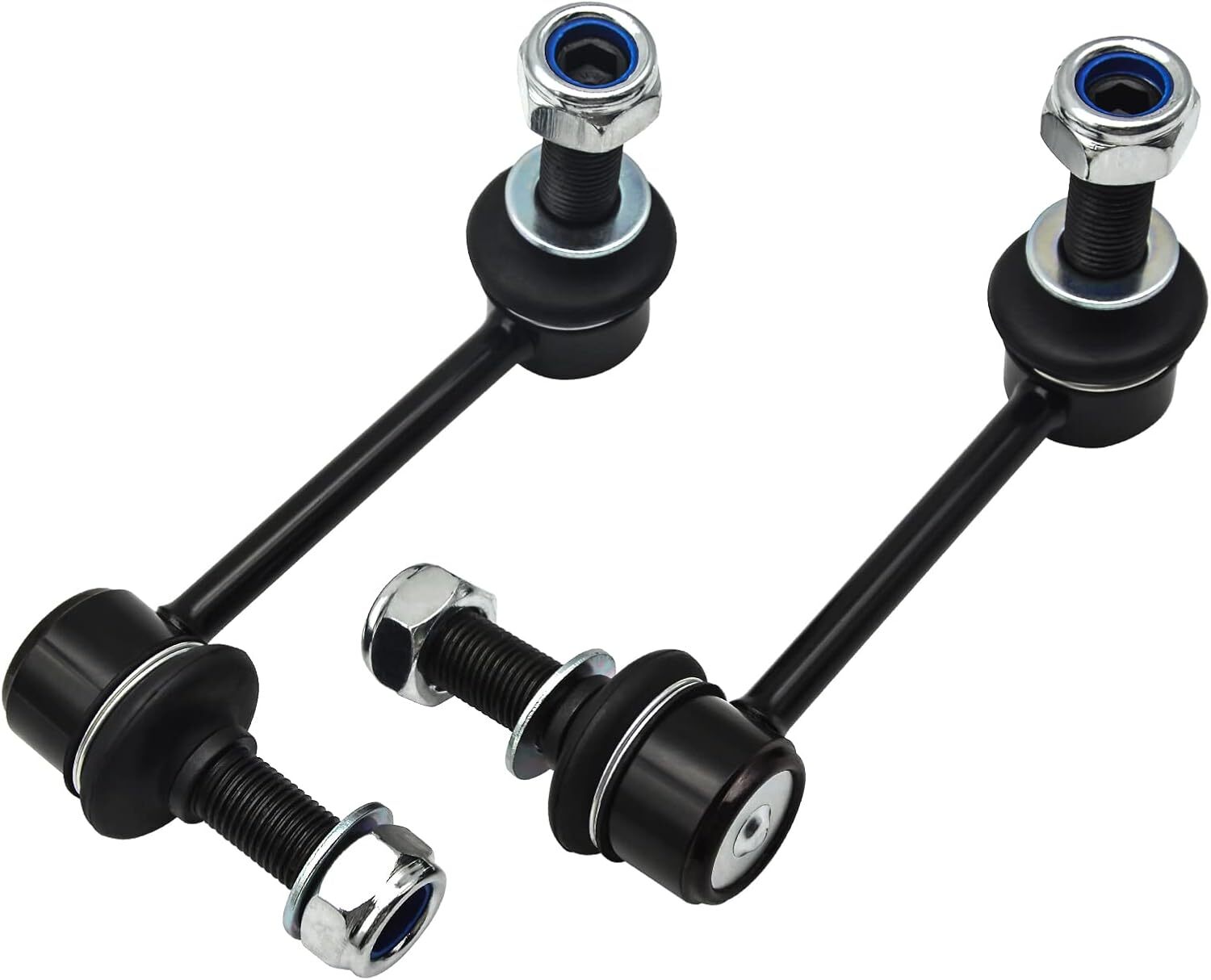 Pair Front Sway Bar Link for Chevy Trailblazer GMC Envoy Buick Rainier Saab 9-7X