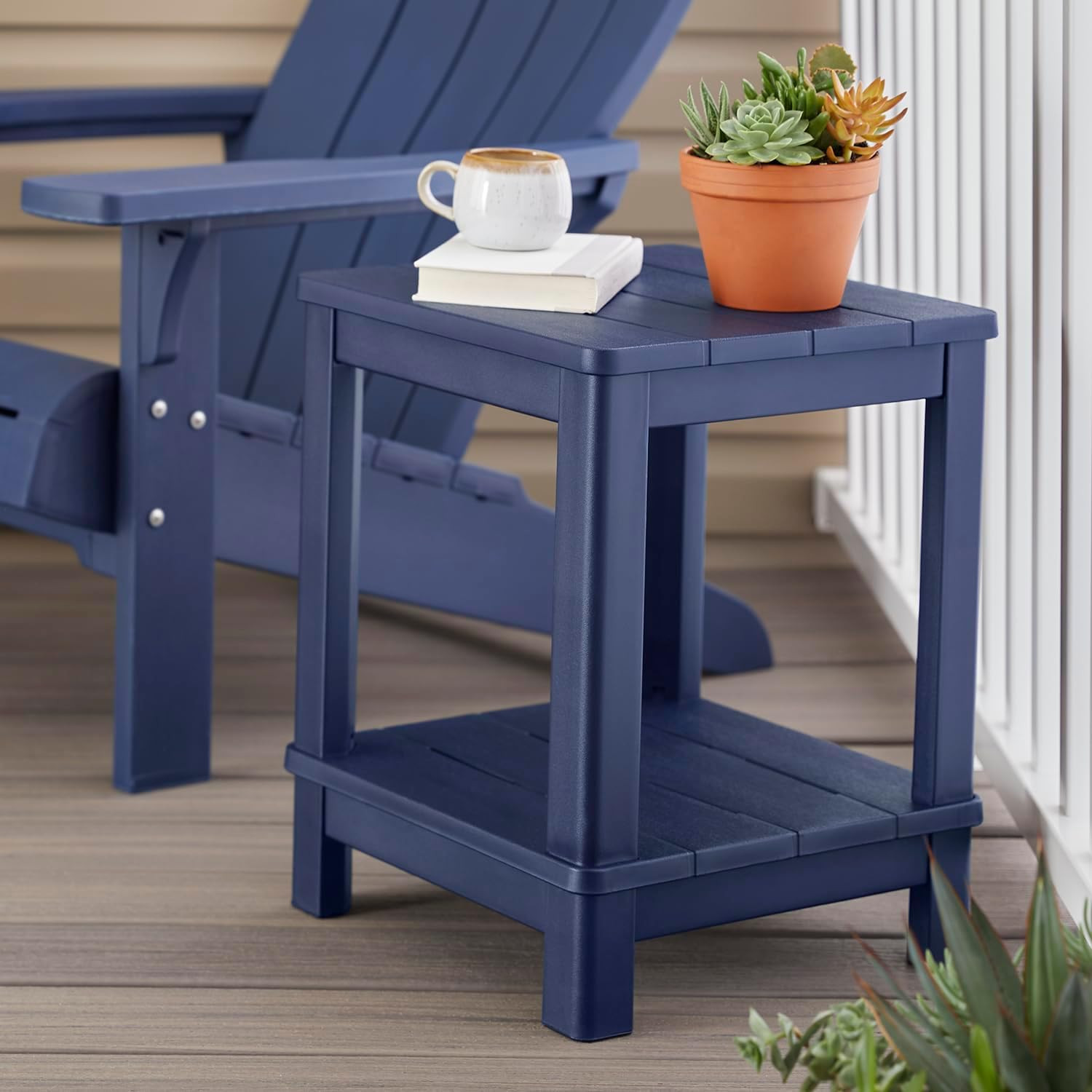 Deluxe Adirondack Side Table - Midnight