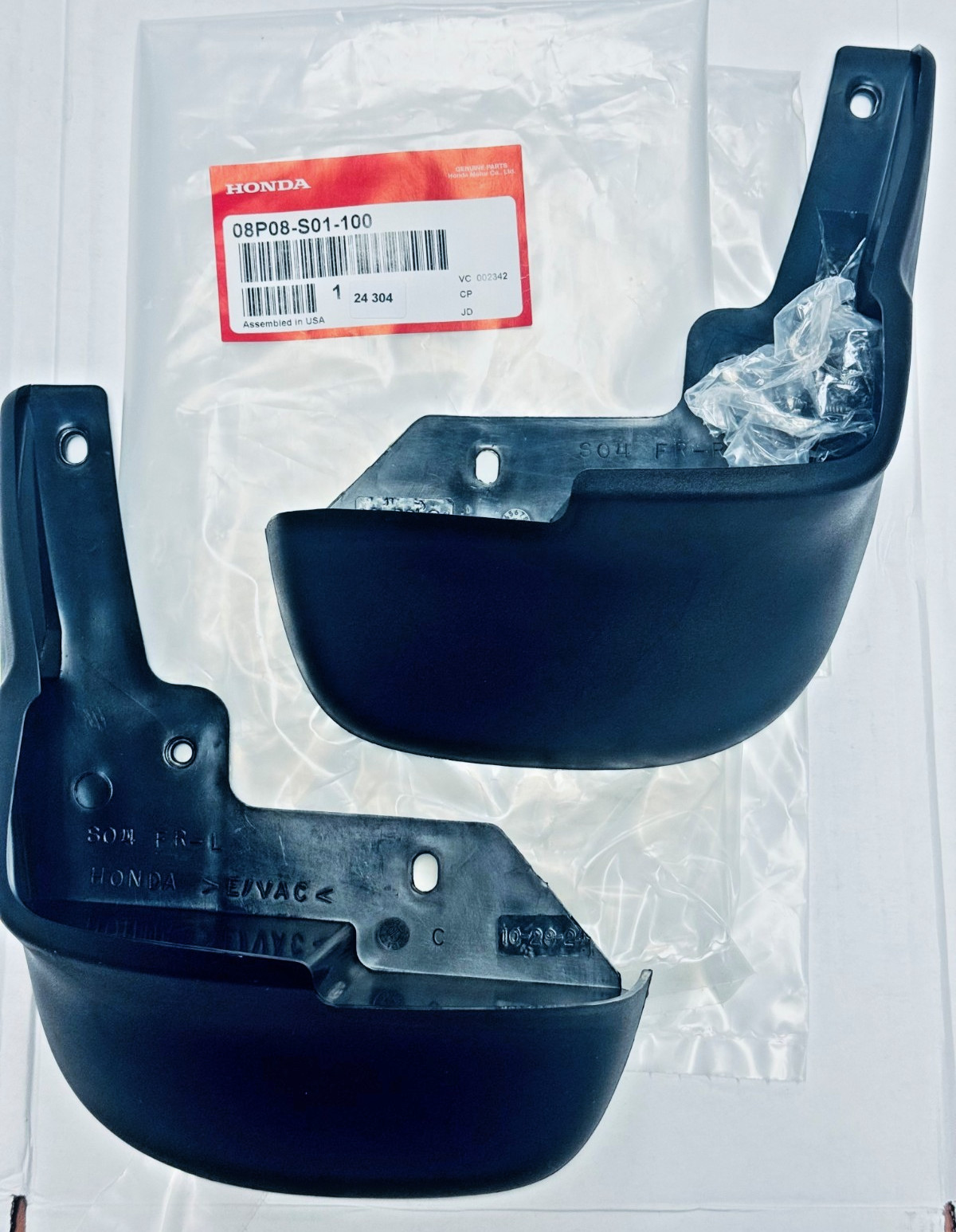 ✅ Genuine Honda OEM Front Splash/Mud Guard Kit Fits: 1996-1998 Civic EJ EK  ✅