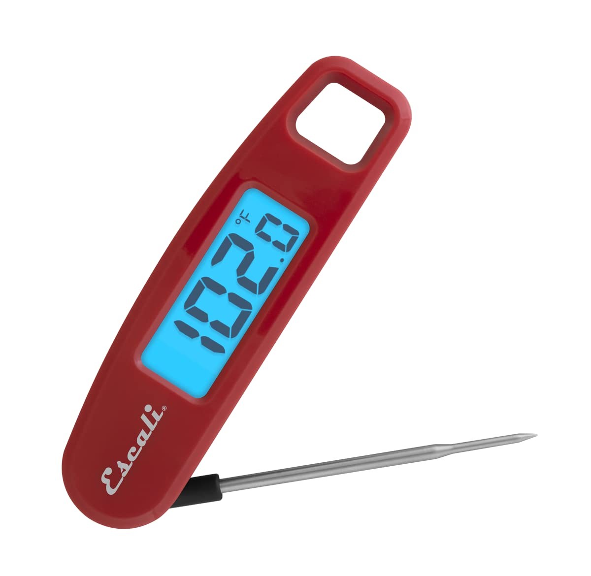 Compact Portable Meat Candy Folding Digital Thermometer Backlit Display Easy To