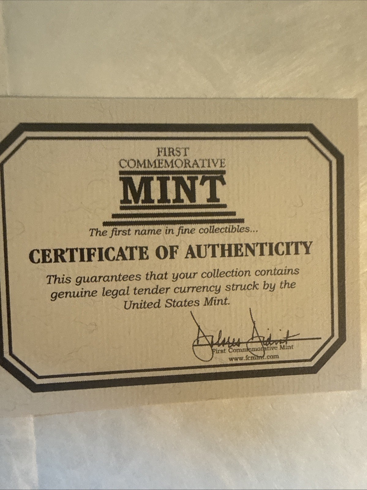 2009 Lincoln Penny Collection Set – First Commemorative Mints/COA And cover book