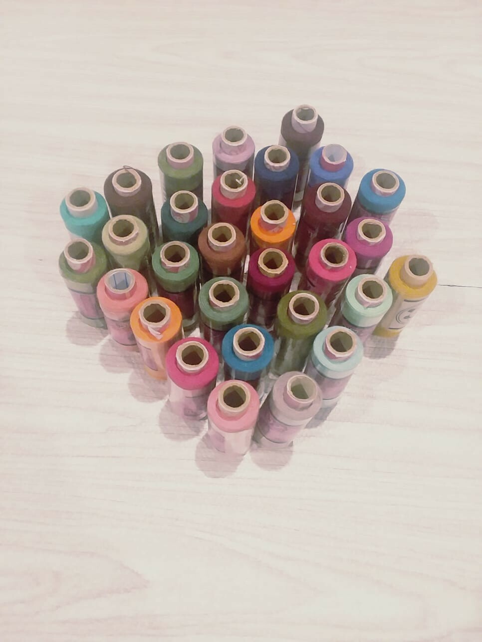 10 piece  Polyester Sewing Thread  Hand Stitching 200 Yard Each Spool