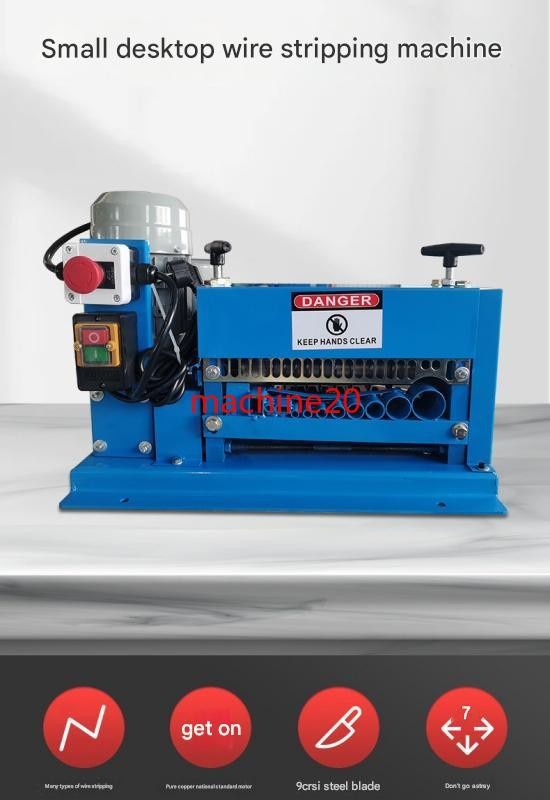Electric Copper Wire Stripper Portable Scrap Cable Cutting Stripping Machine