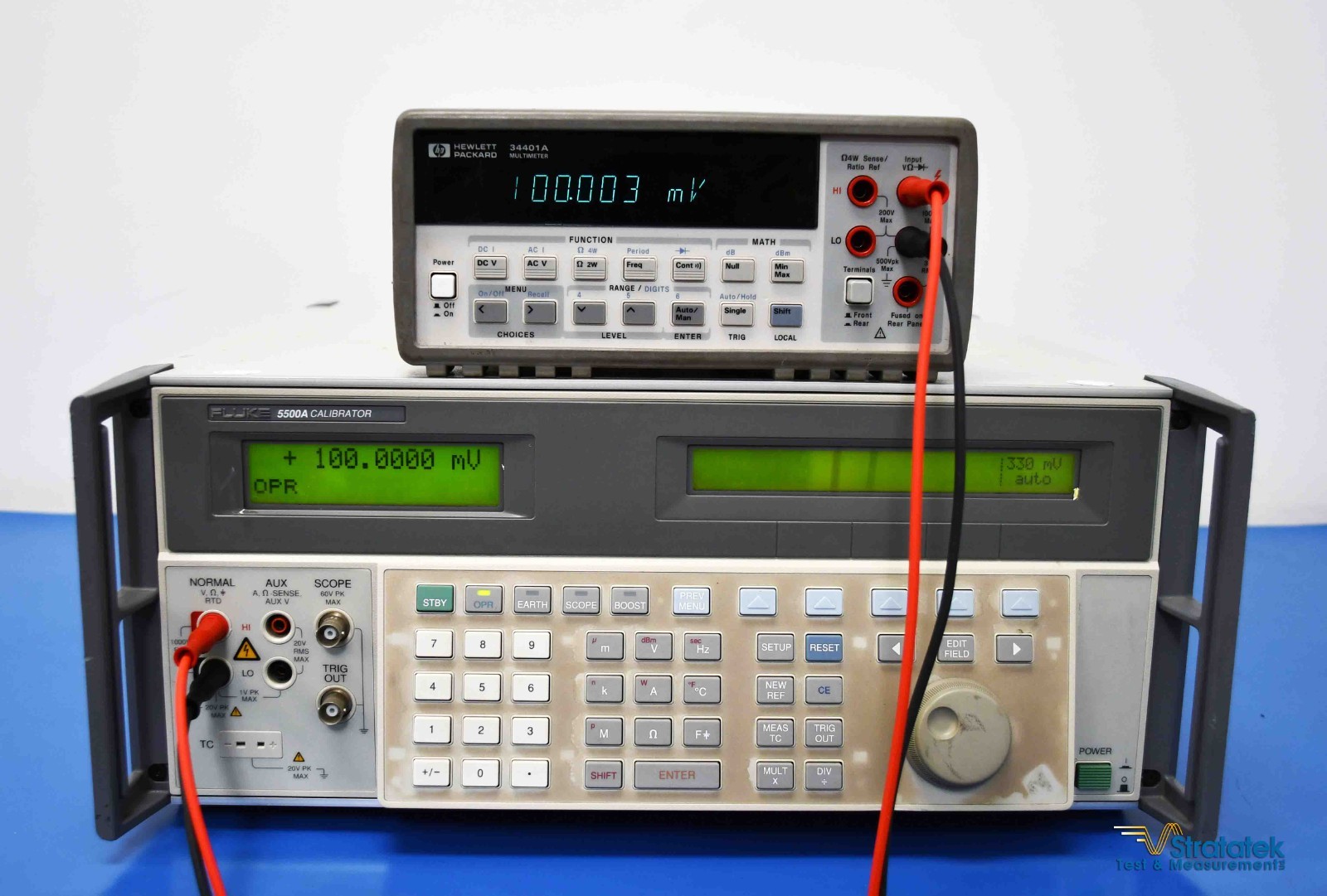 Fluke 5500A Multifunction Calibrator NIST Calibrated