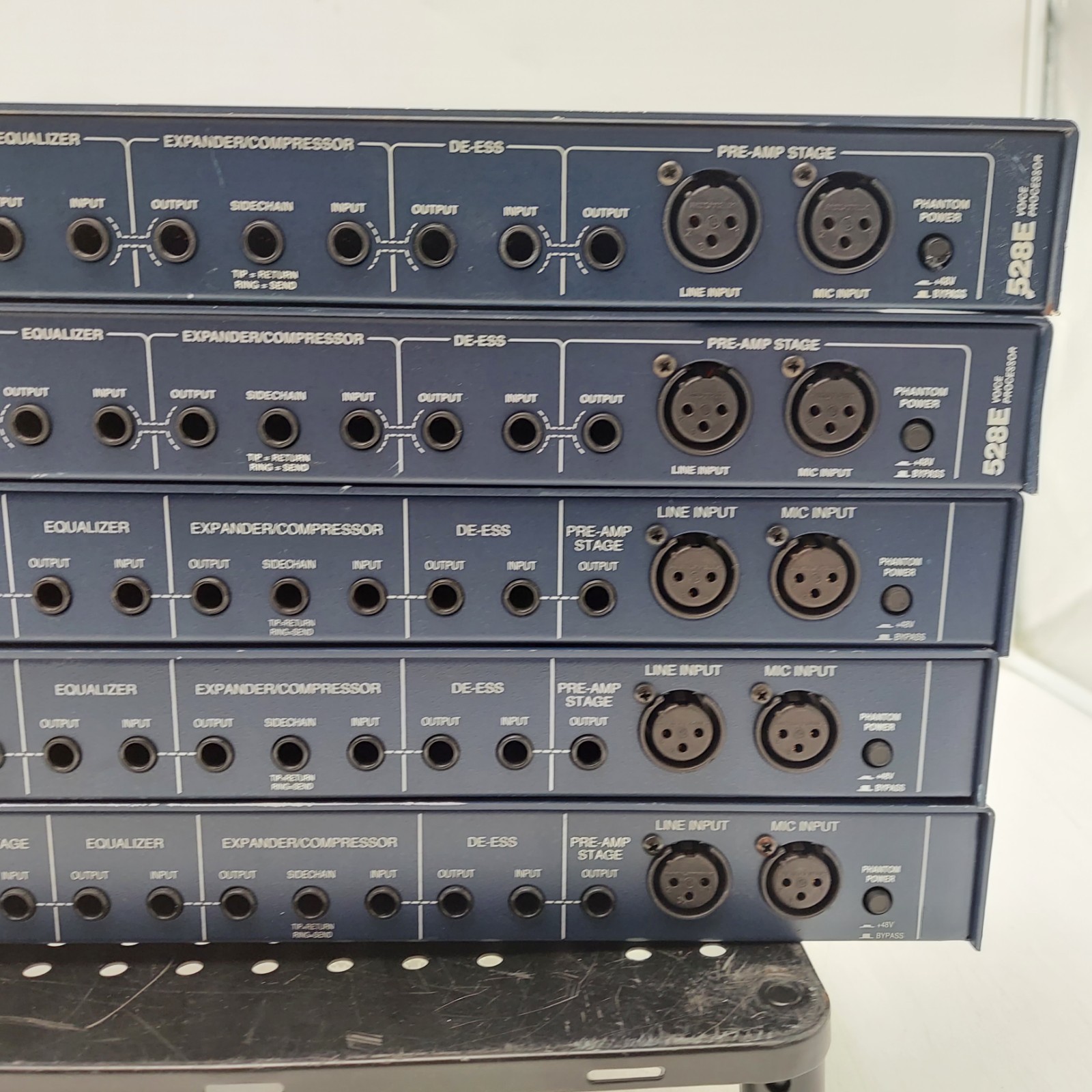 Lot of 5 Symetrix 528E Voice Processor
