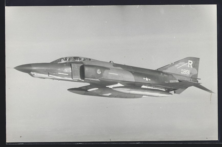 Photography Aircraft Douglas F-4 PHANTOM Of The USAF 65891