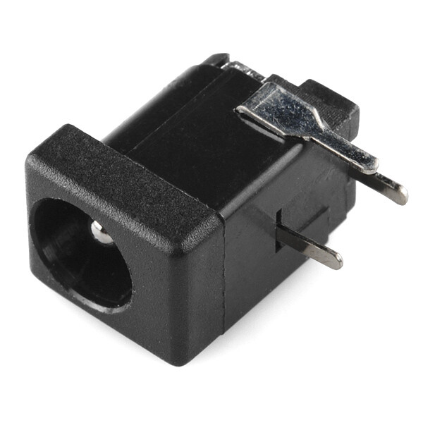 [ SparkFun PRT-10811 ] DC Barrel Jack Adapter - Breadboard Compatible