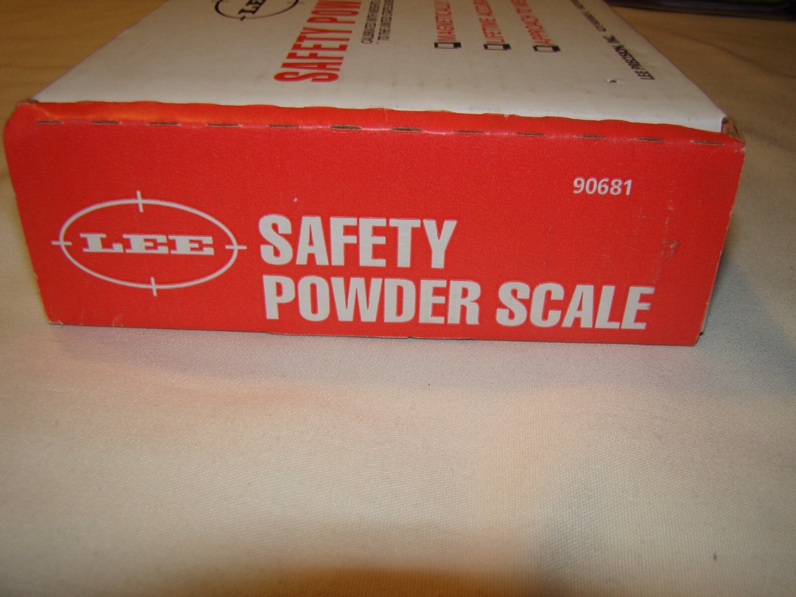 Lee Precision 90681 Safety Balance Beam Mechanical Powder Scale MISSING TRAY