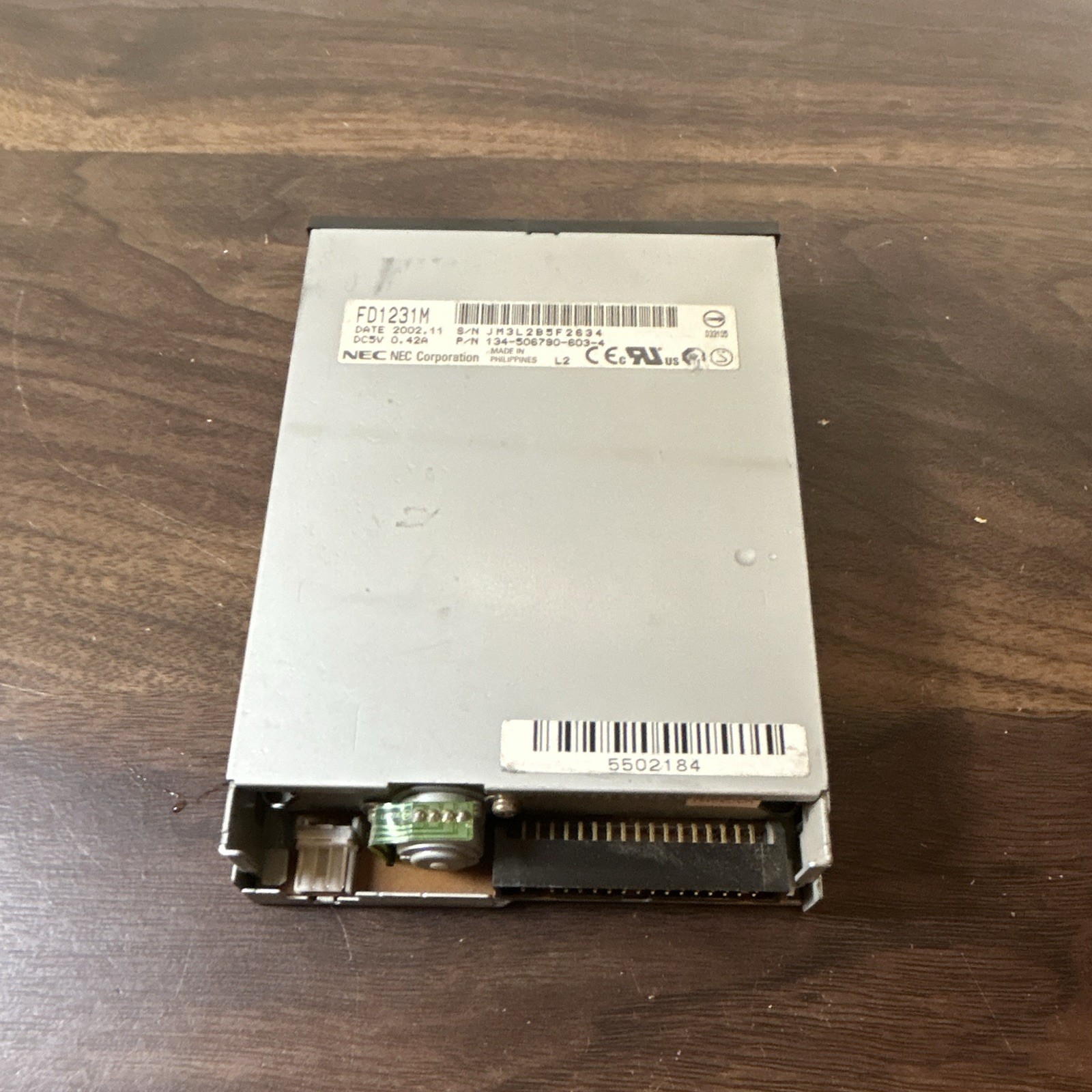 NEC Internal Floppy Drive, FD1231.