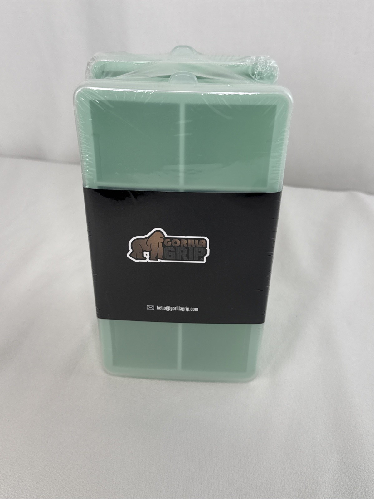 2 Pack Gorilla Grip Large Ice Cube Mold, Mint