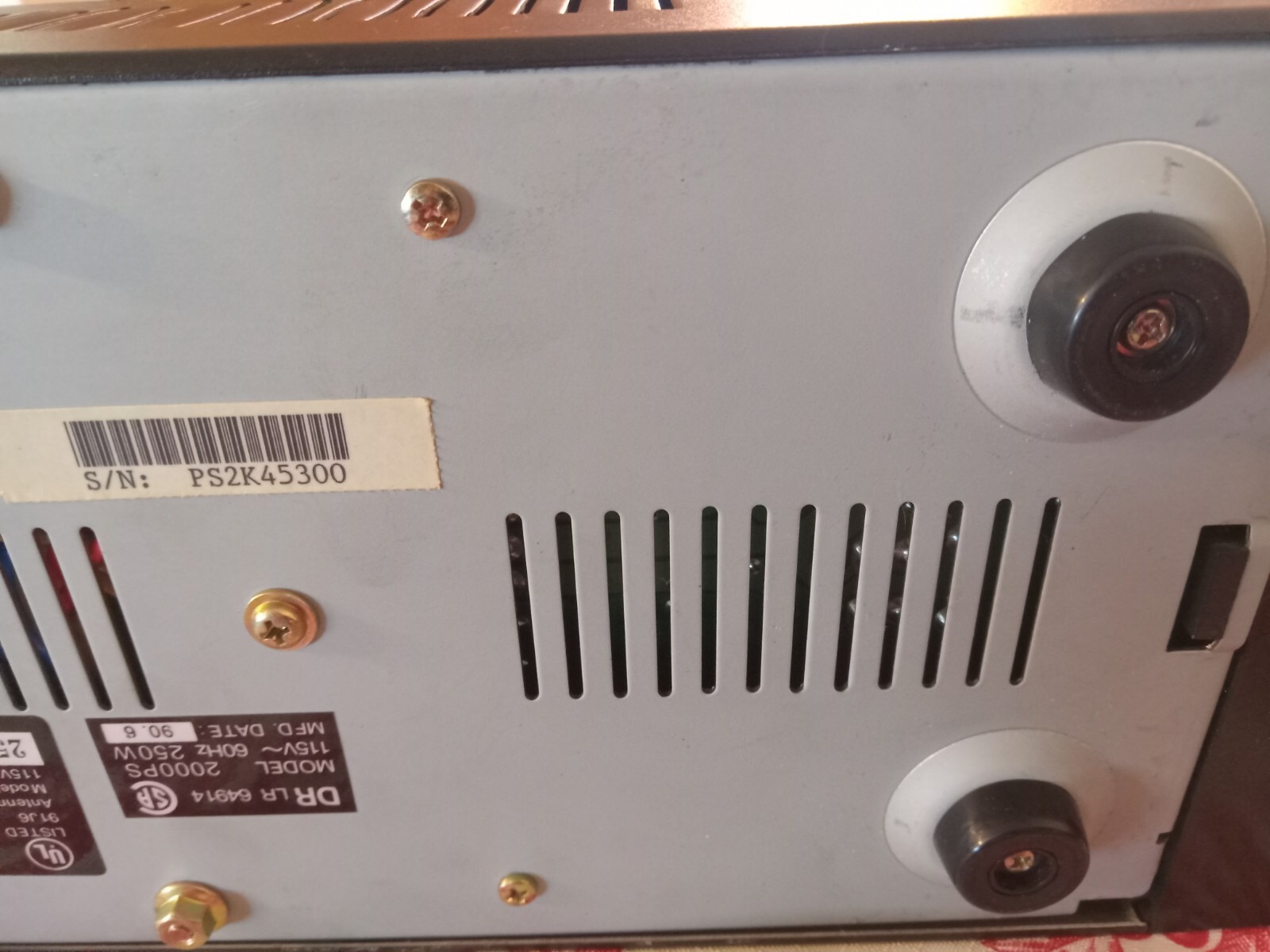 General Instrument 2000PS Antenna Positioner/Actuator Power Supply