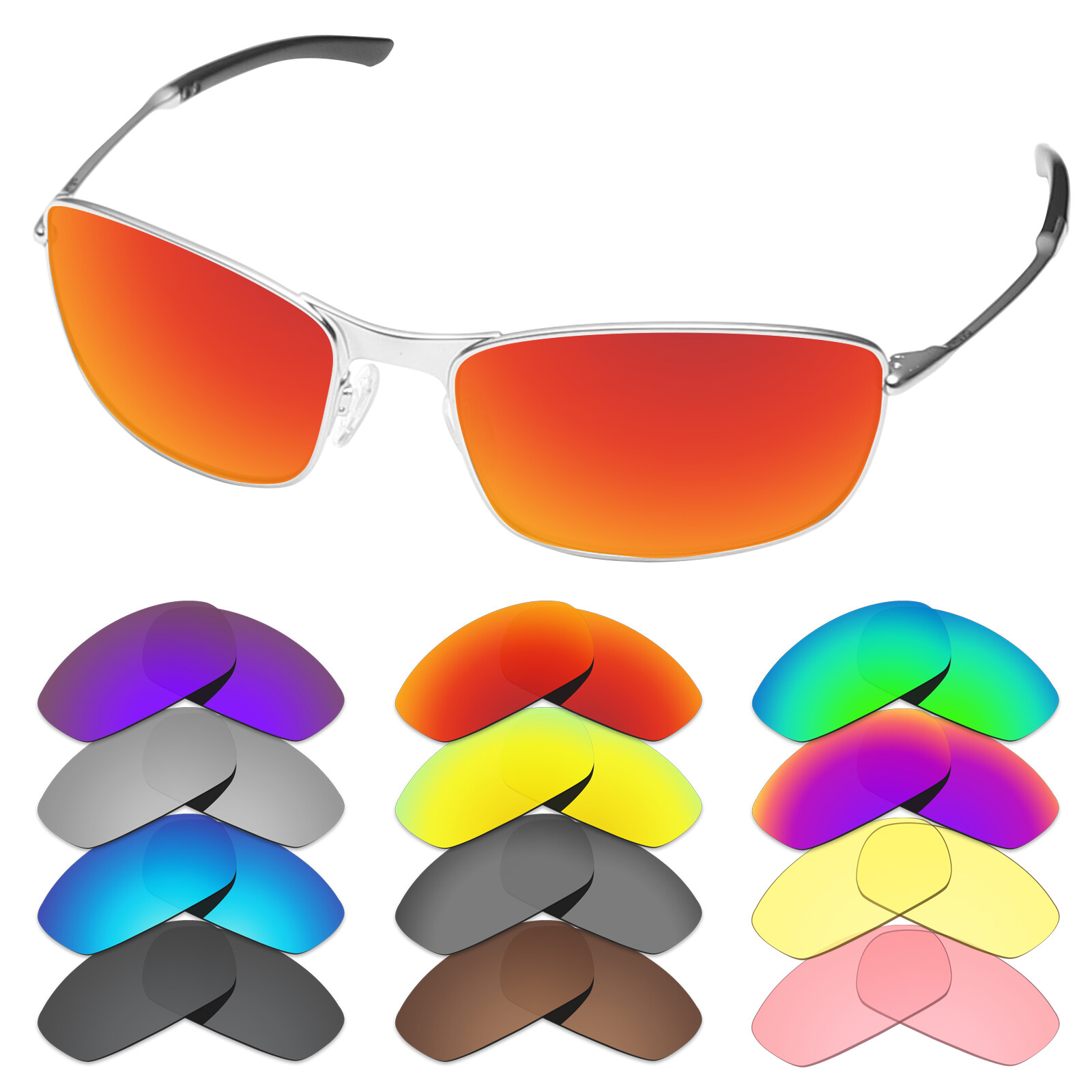 EYAR Polarized Replacement Lens for-Revo Thin Shot RE3090 Sunglasses-Options