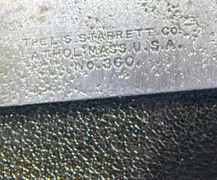 Starrett No 360 Protractor