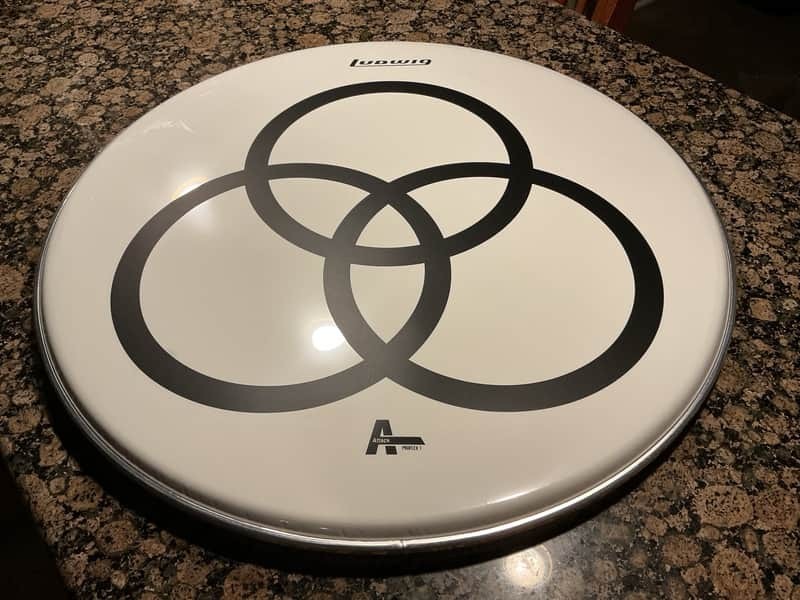 Attack LED ZEPPELIN/John Bonham 26” Holy Trinity Bass Drum Head