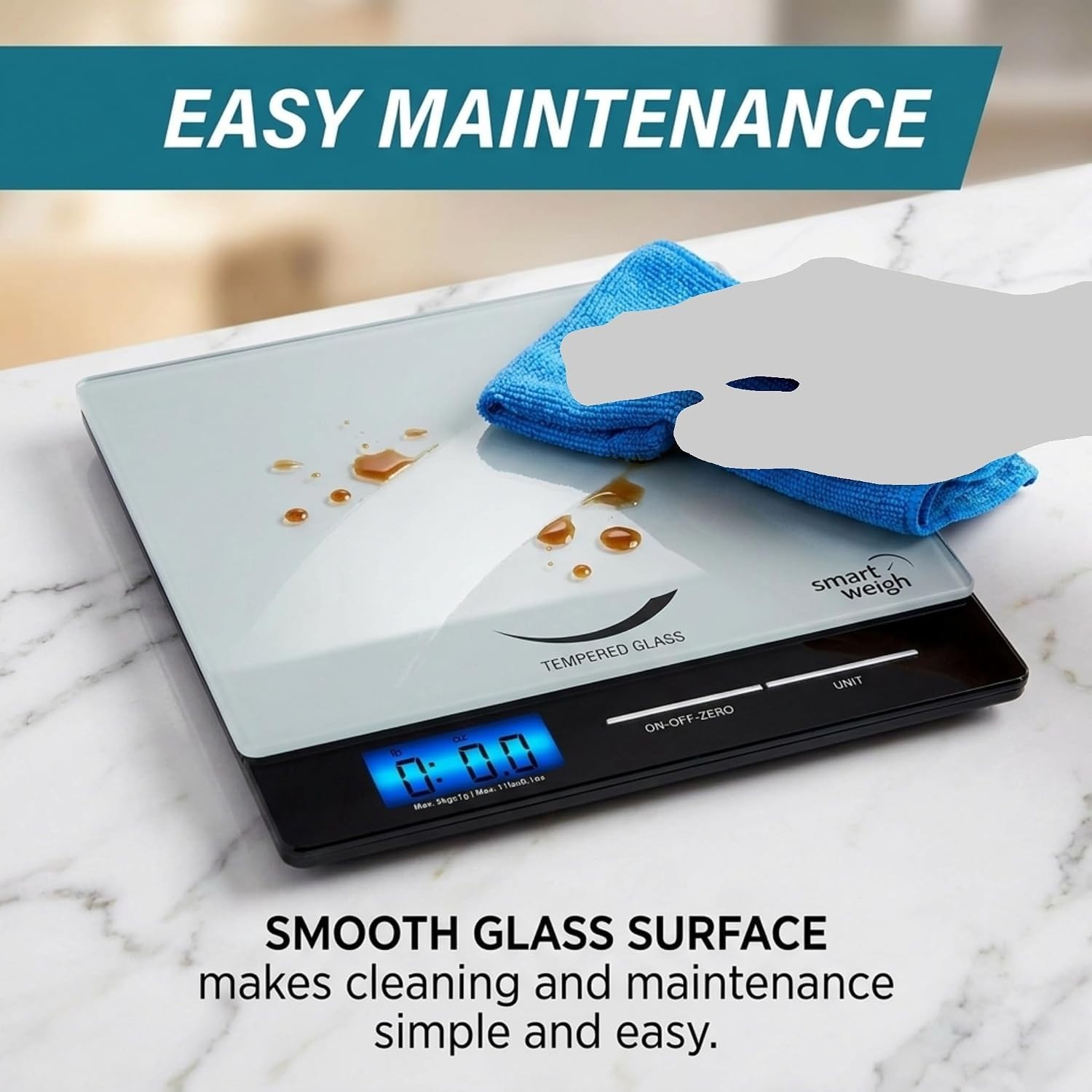 Professional USPS Postal Scale with Tempered Glass Platform, Multiple Weighin...