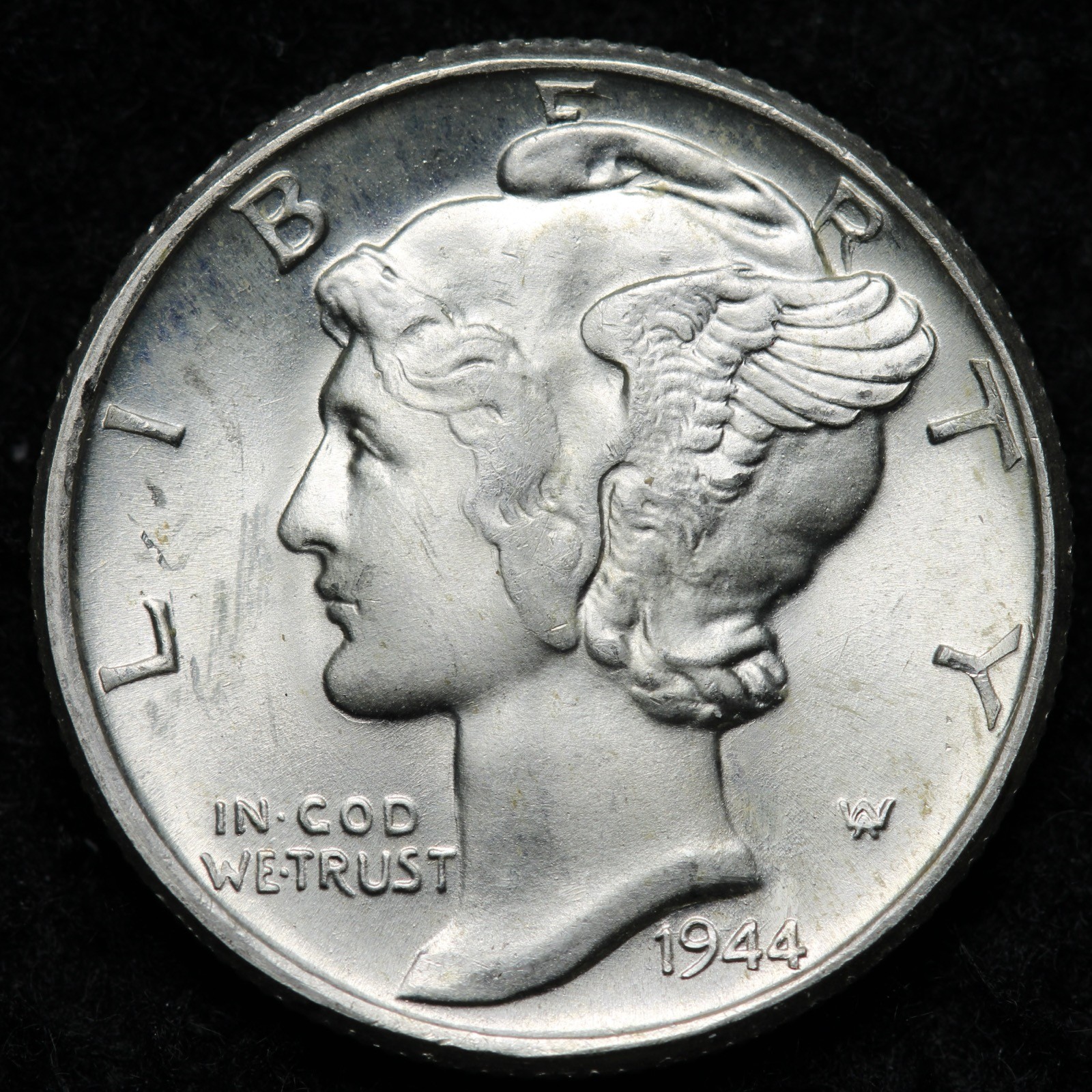 1944 Mercury Silver Dime BU *UNCIRCULATED* MS E256 KYL