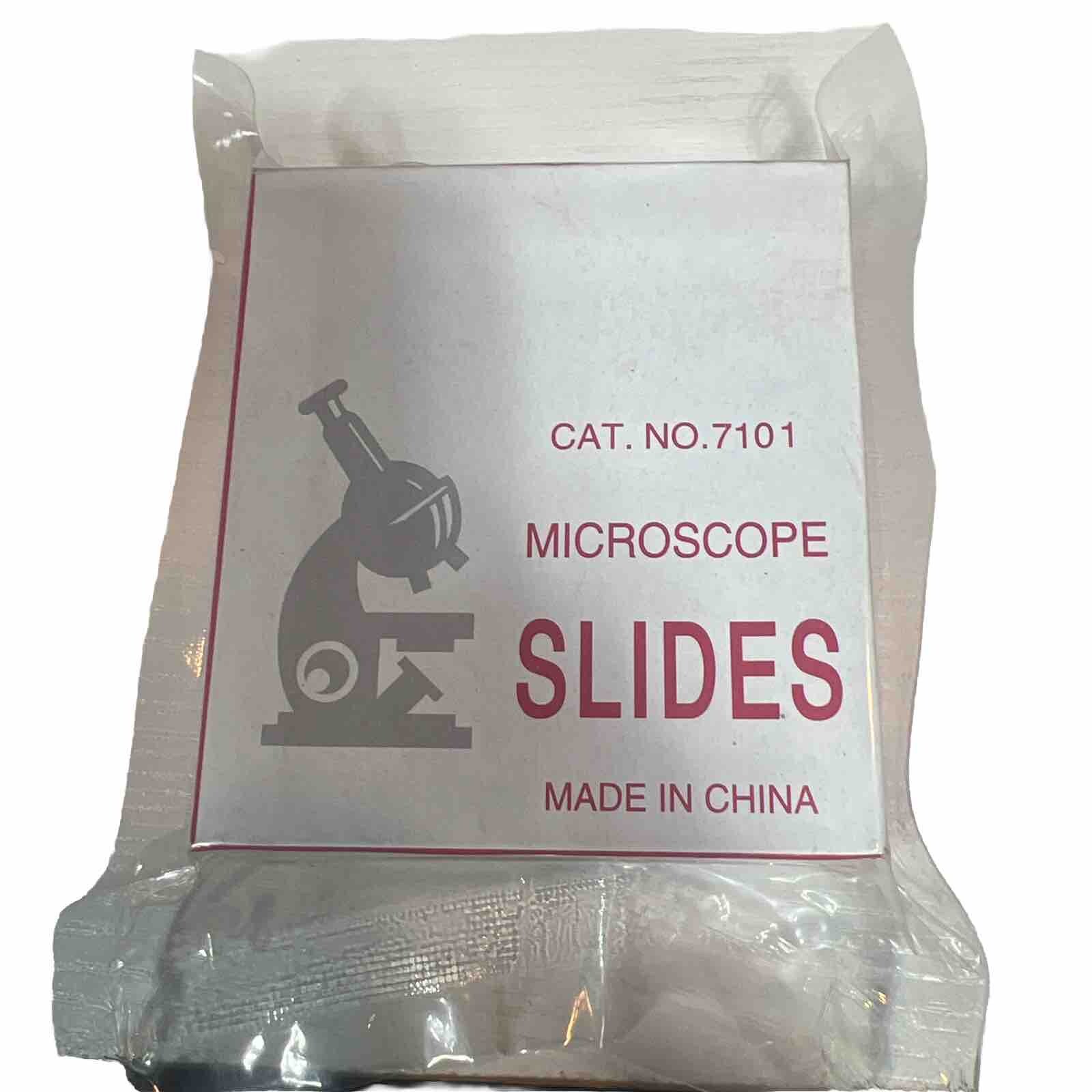 (72-Pk) Sail Brand Microscope Slides Clear 1" x 3" 7101