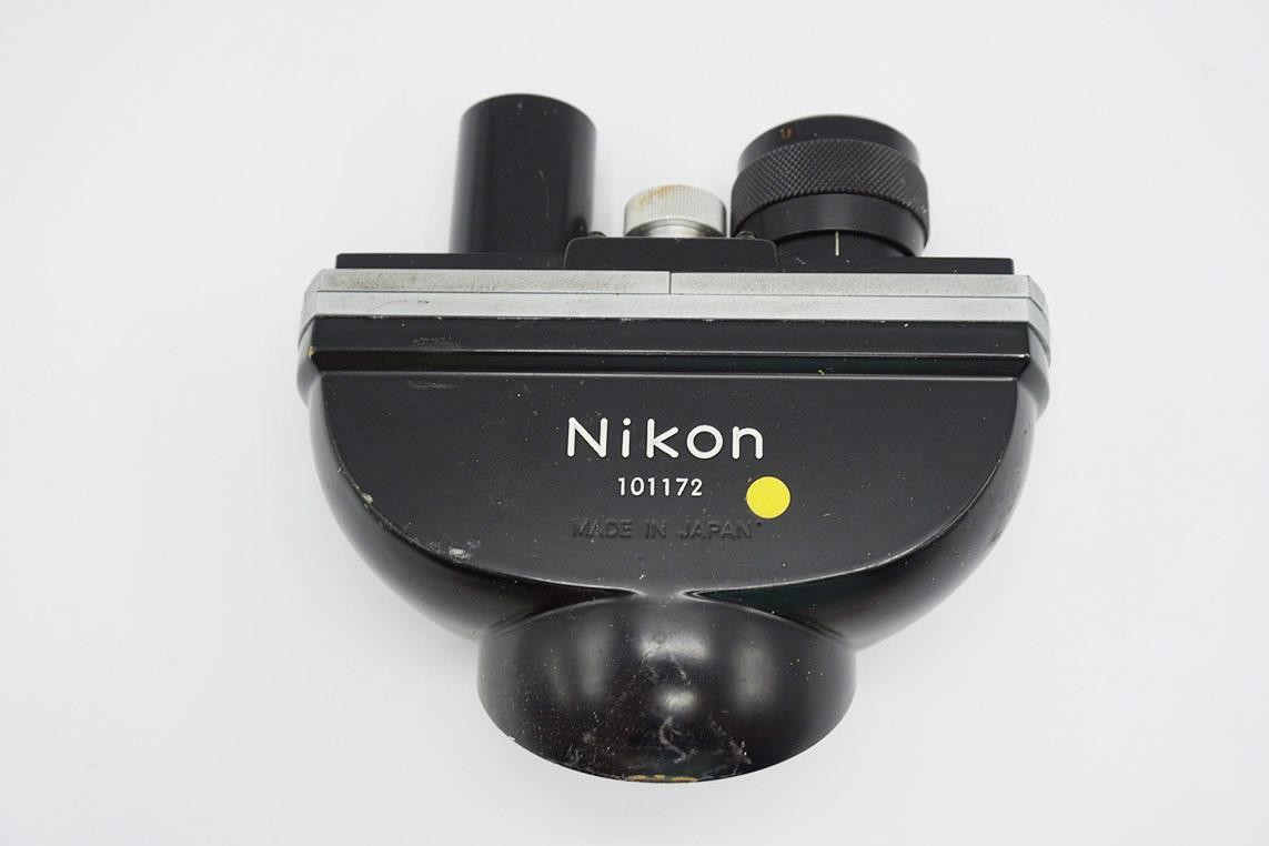Nikon Inverted Binocular Microscope Head Photomicrography PFM