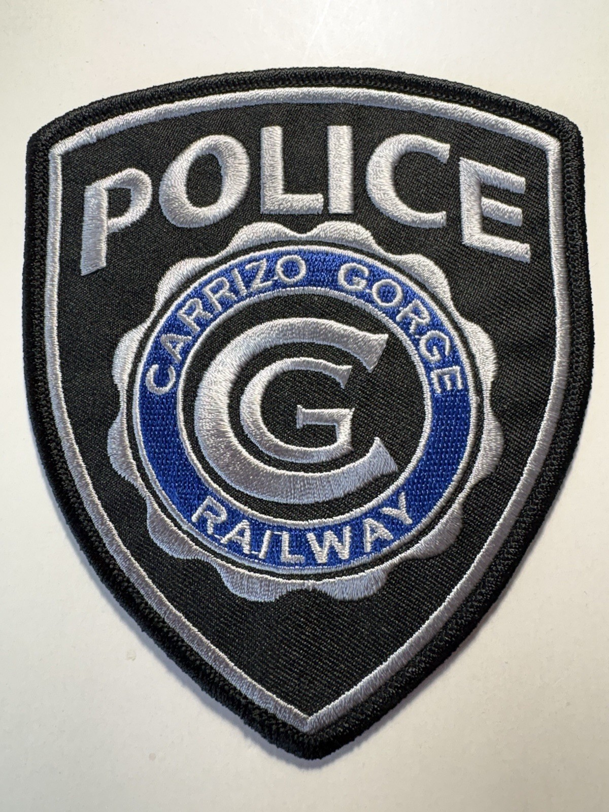 Carrizo Gorge Railway Police Patch