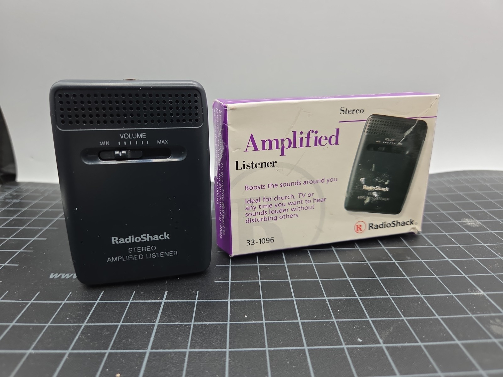 Radio Shack Stereo Amplified Listener 33-1096
