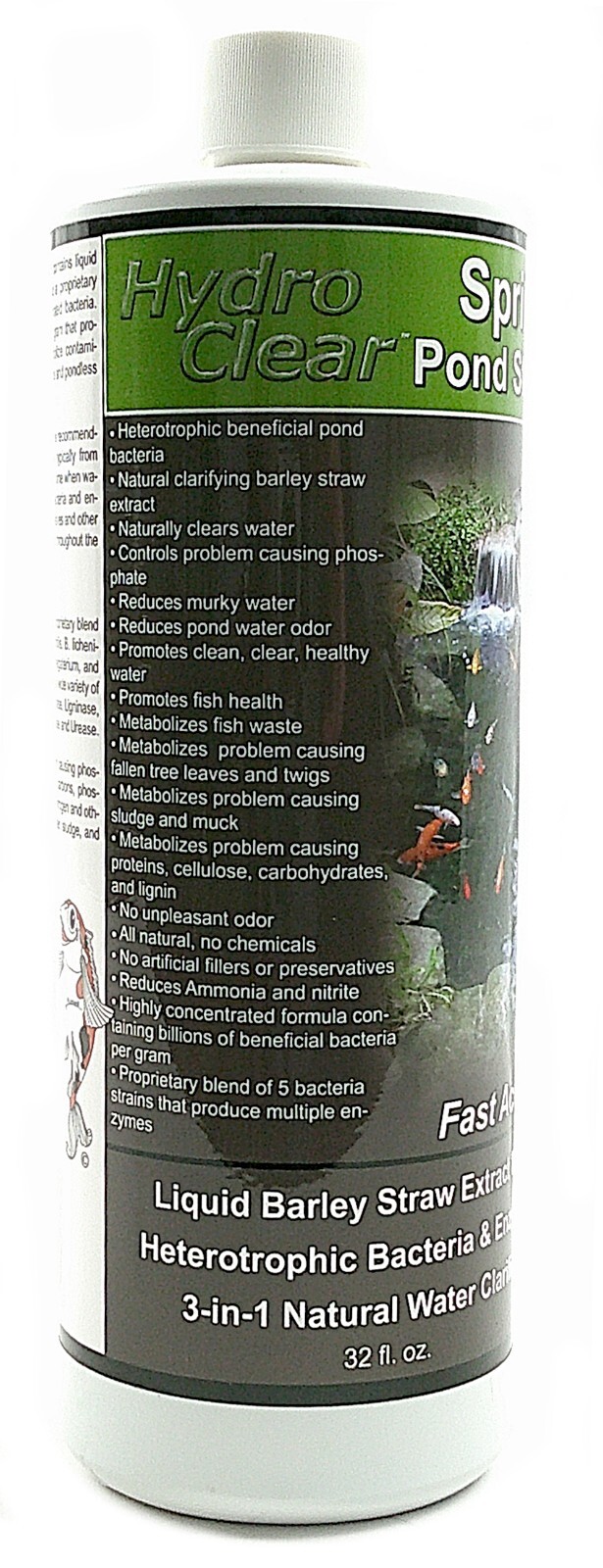 Spring Pond Starter Bacteria Plus Liquid Barley Extract