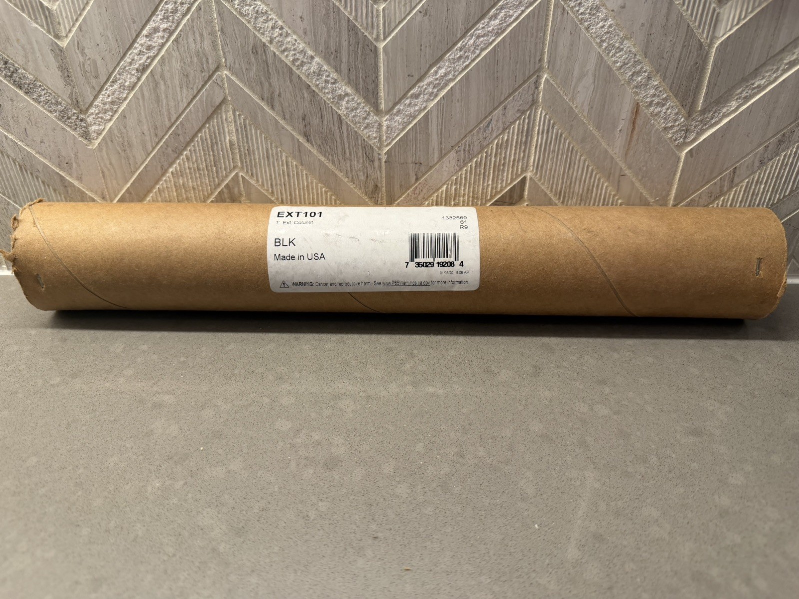 Peerless EXT101 Fixed Column Extension 12"