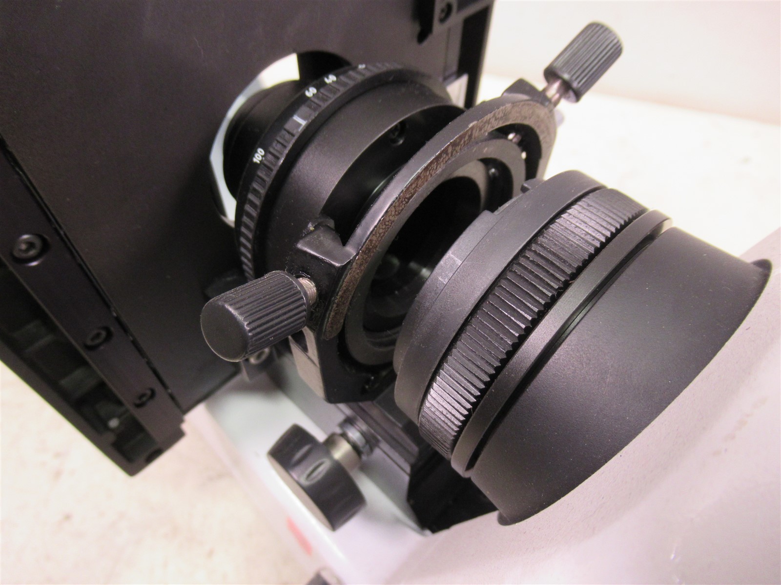 Micros MC100LED Laboratory Microscope Base Unit with Mechanical Stage XY Axis