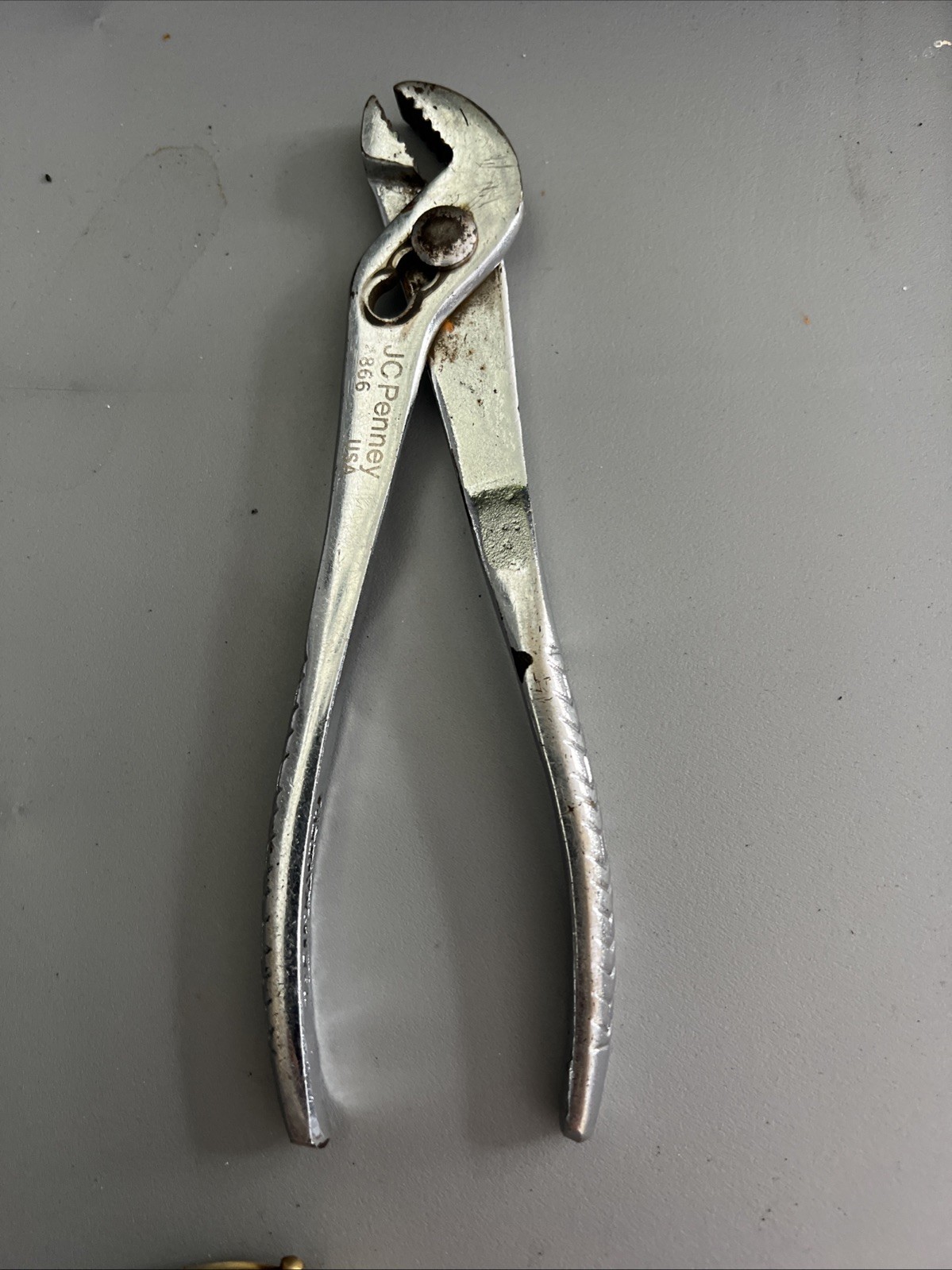 JCPenney Adjustable Joint Pliers 866 USA