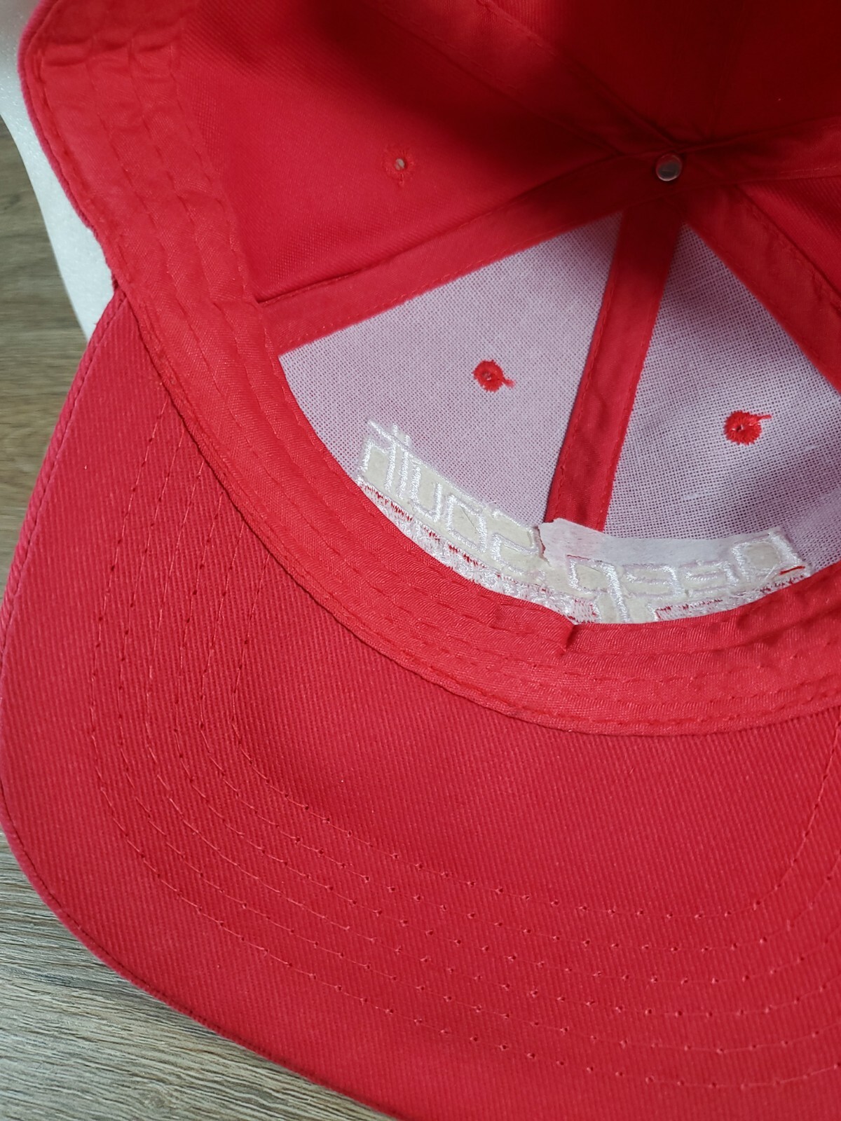 Deep South Fire Trucks Inc, Baseball Cap. Red in Color
