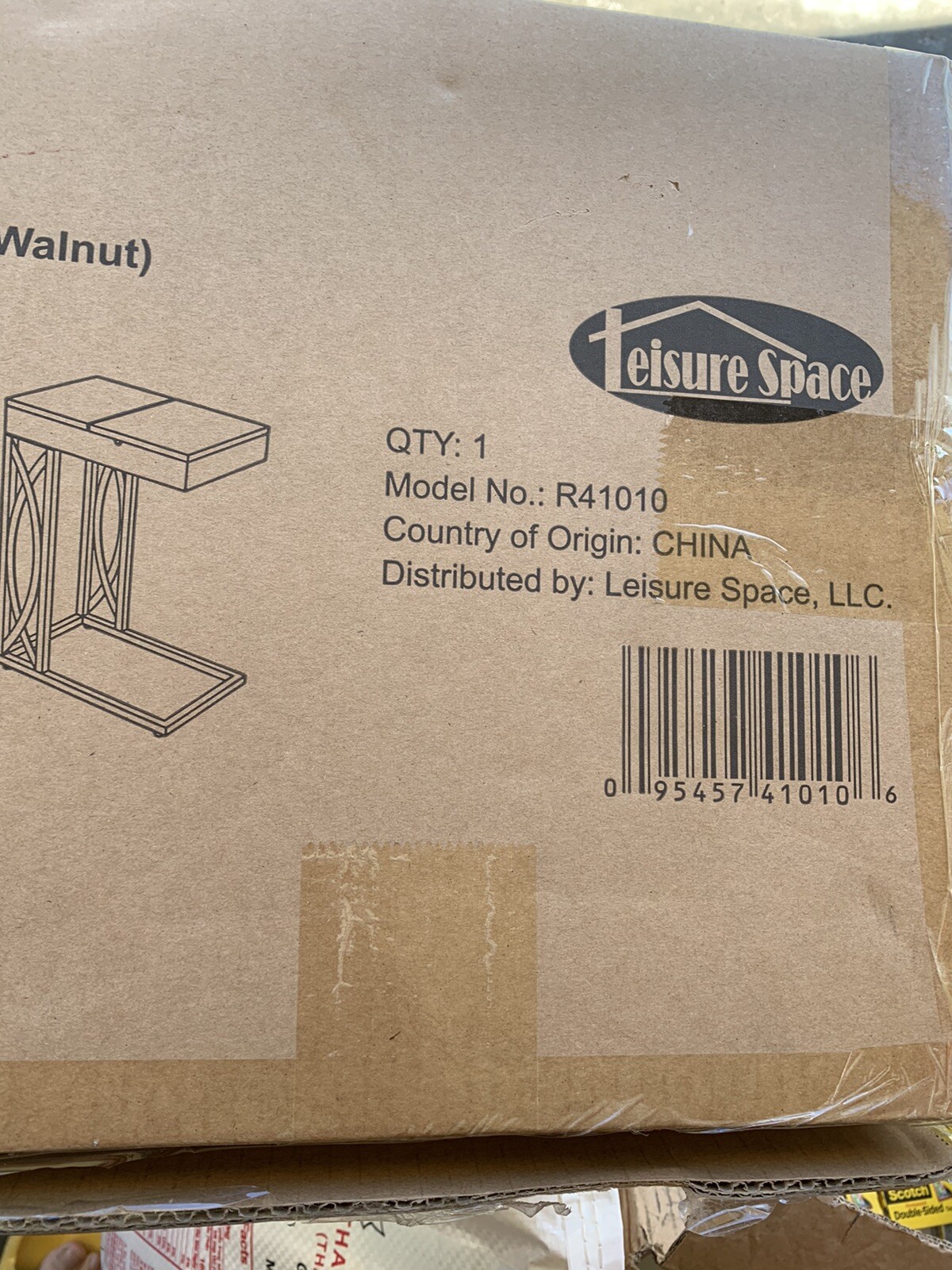 Leisure Space SeeTable - Stash with Device Stand Charging Station and Storage...