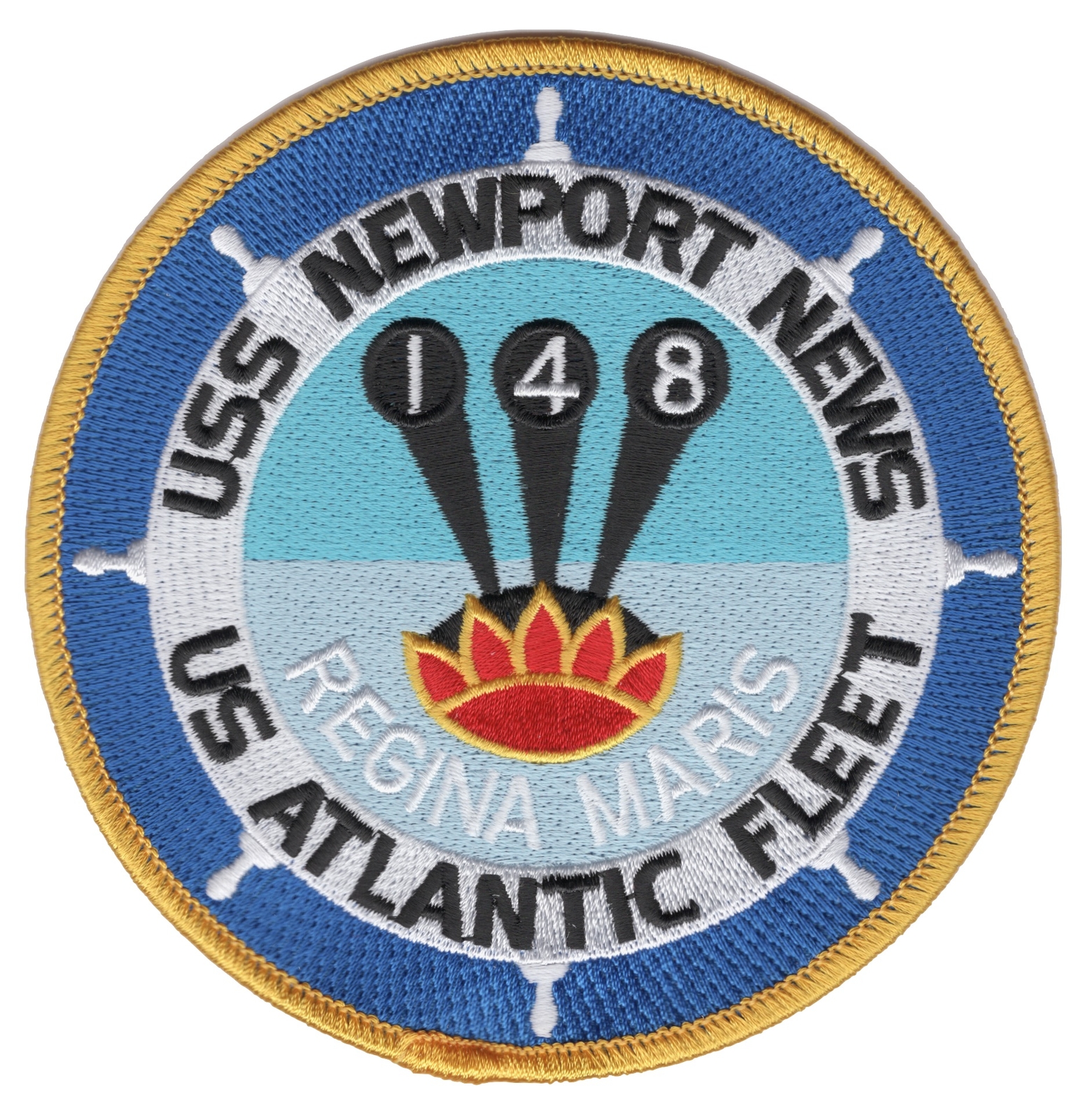 USS Newport News CA-148 Patch