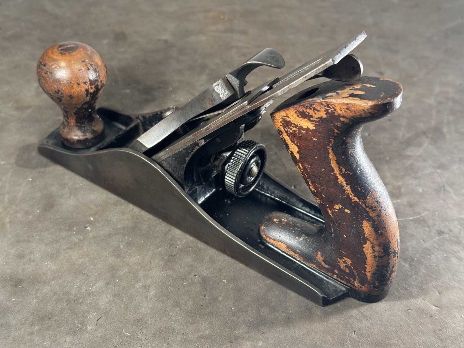 Wards Master Quality No 3 - 9 1/4" Bench Plane Wartime Stanley Made Sharp VTG