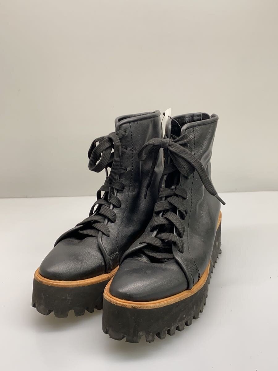 Nouer Lace-Up Boots/37/Blk 3544