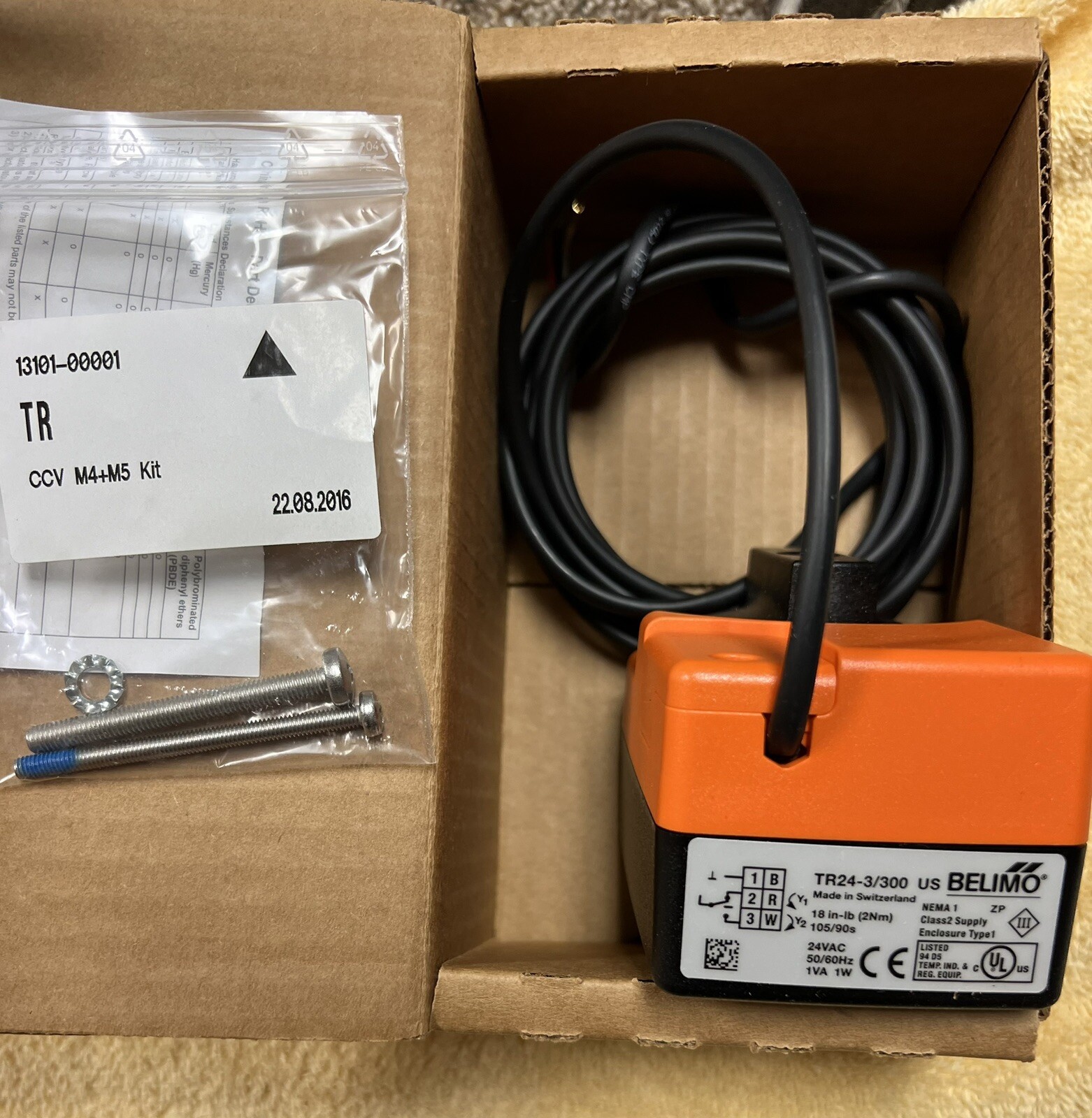 Belimo Actuator TR24-3/300 US