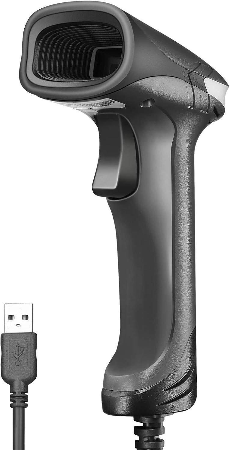 USB Wired 2D Barcode Reader Handheld CCD 1D QR Bar Code Reader Screen Scanner