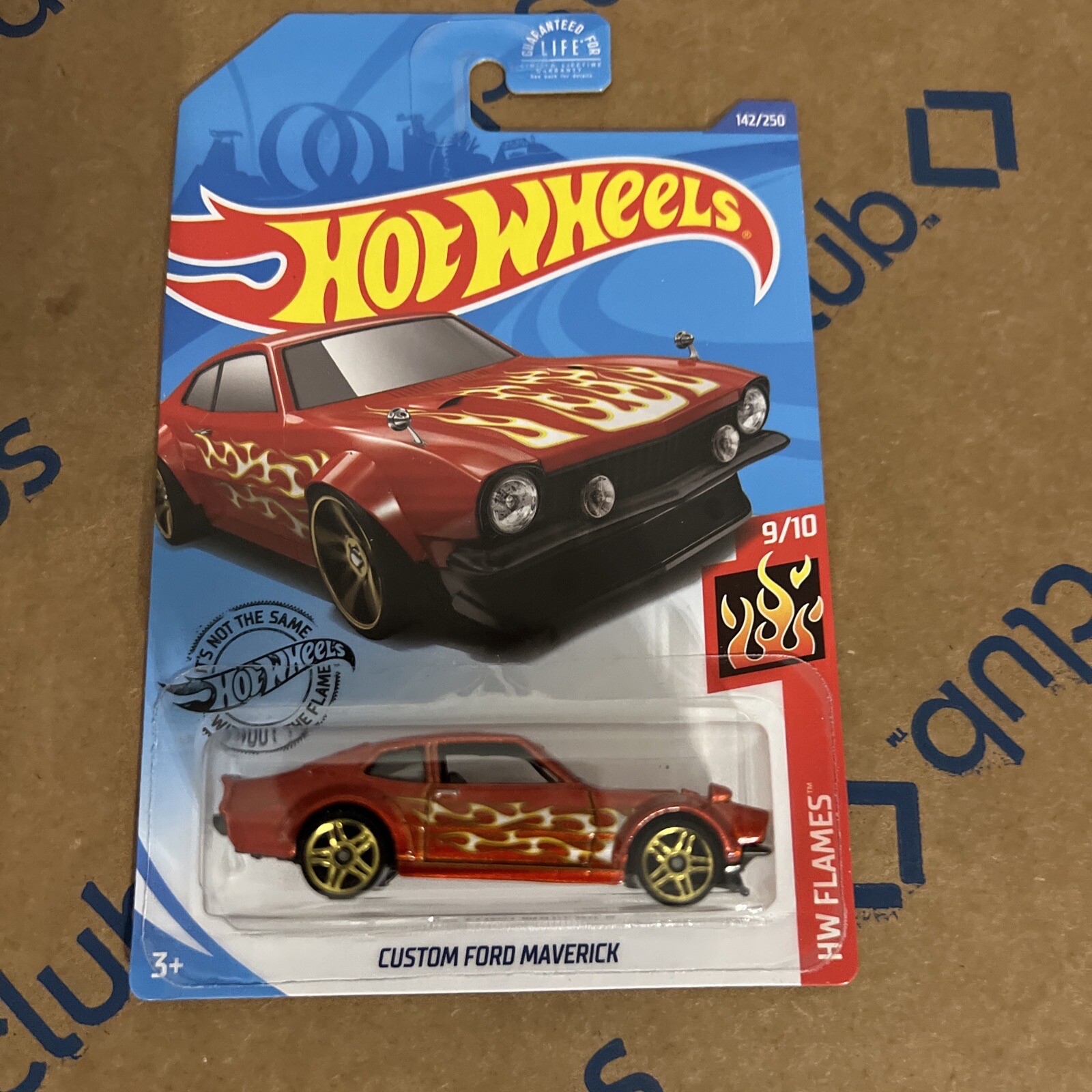 1 2020 Hot Wheels HW Flames Red Custom Ford Maverick