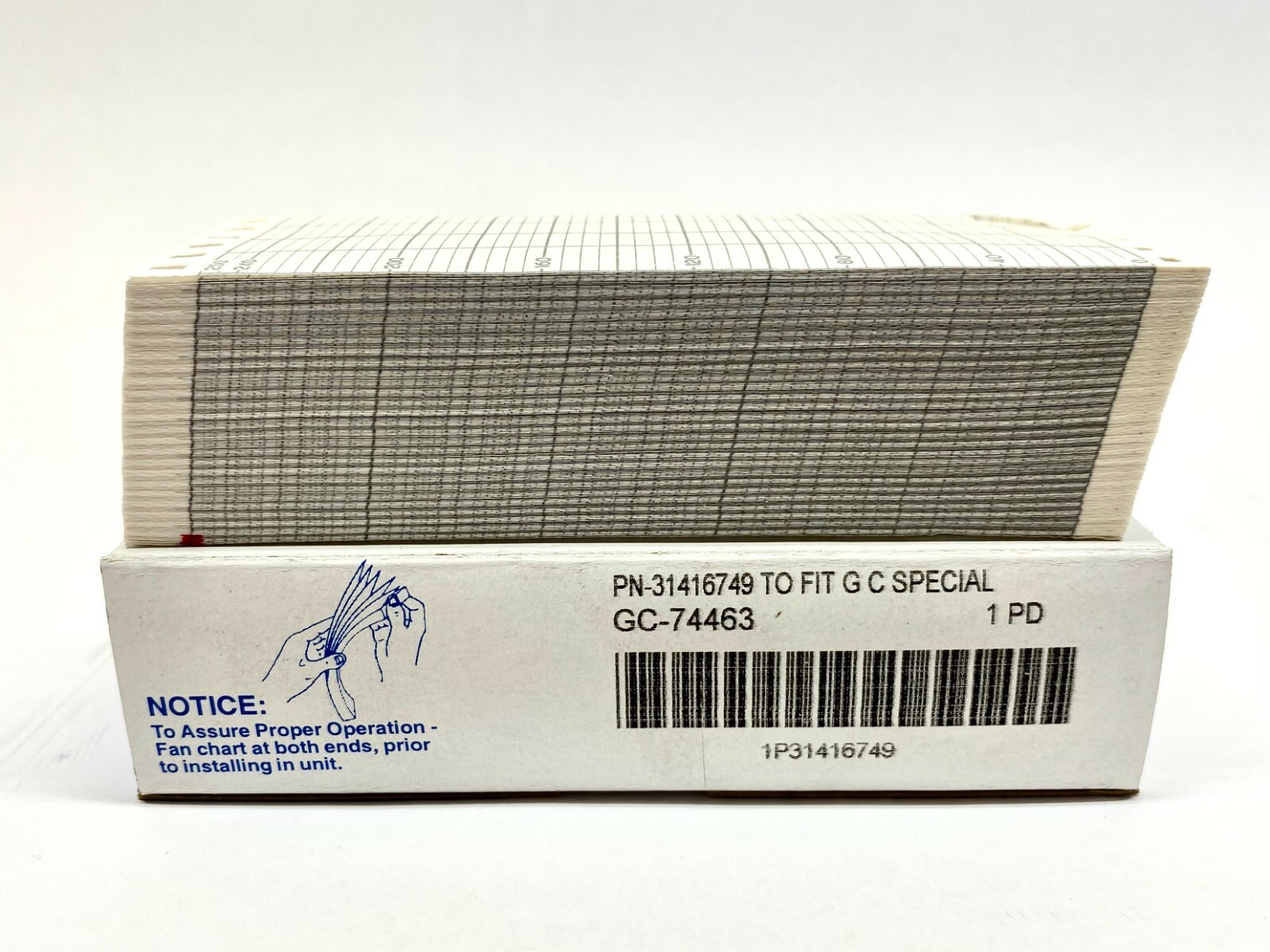 Graphic Controls GC-74463 Chart Paper PN-31416749