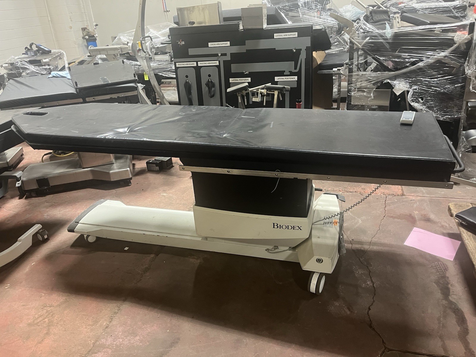 Biodex 058-846 Surgical C-Arm Float Top Table With Contour Tabletop, 115VAC