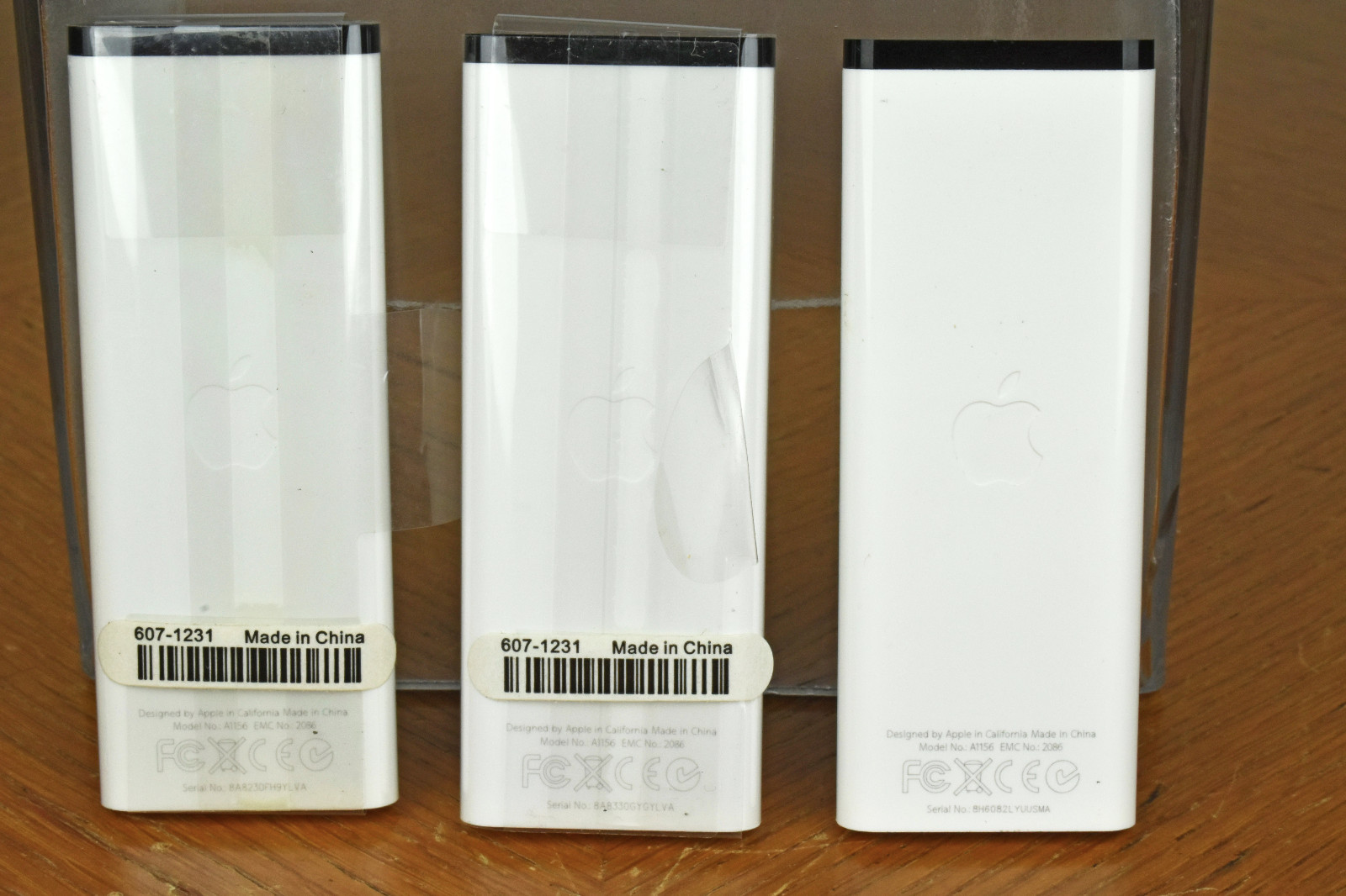 Lot of Three Apple A1156 Mac Remote Controls