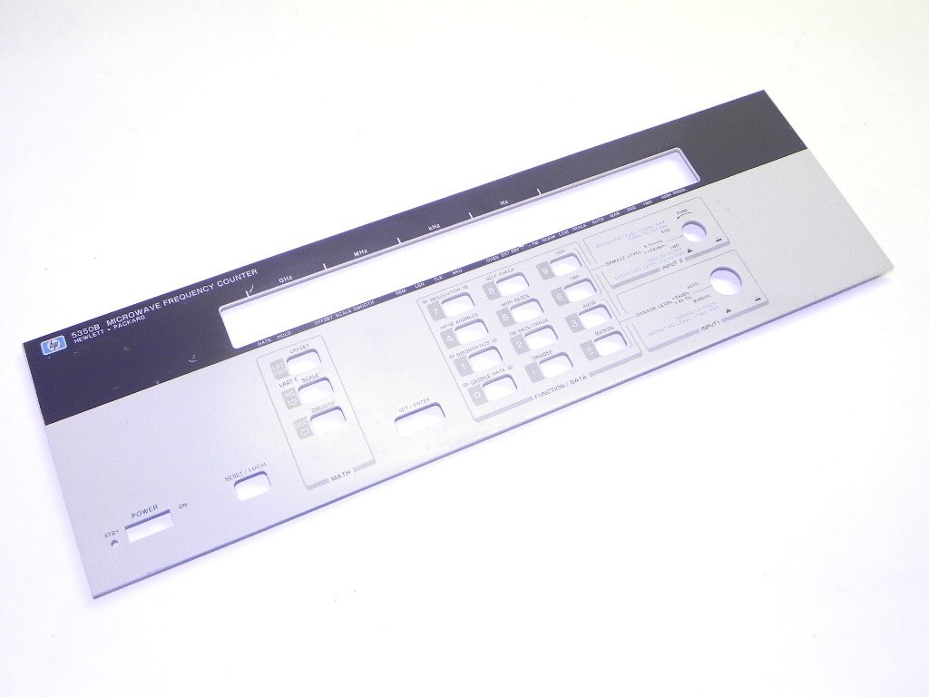 Keysight 05351-00002 Front Panel for 5350B