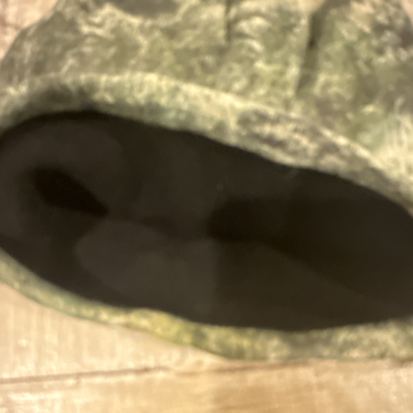 Mossy Oak Camouflage Thermal Fleece Beanie Hat Green Black Unisex Adults