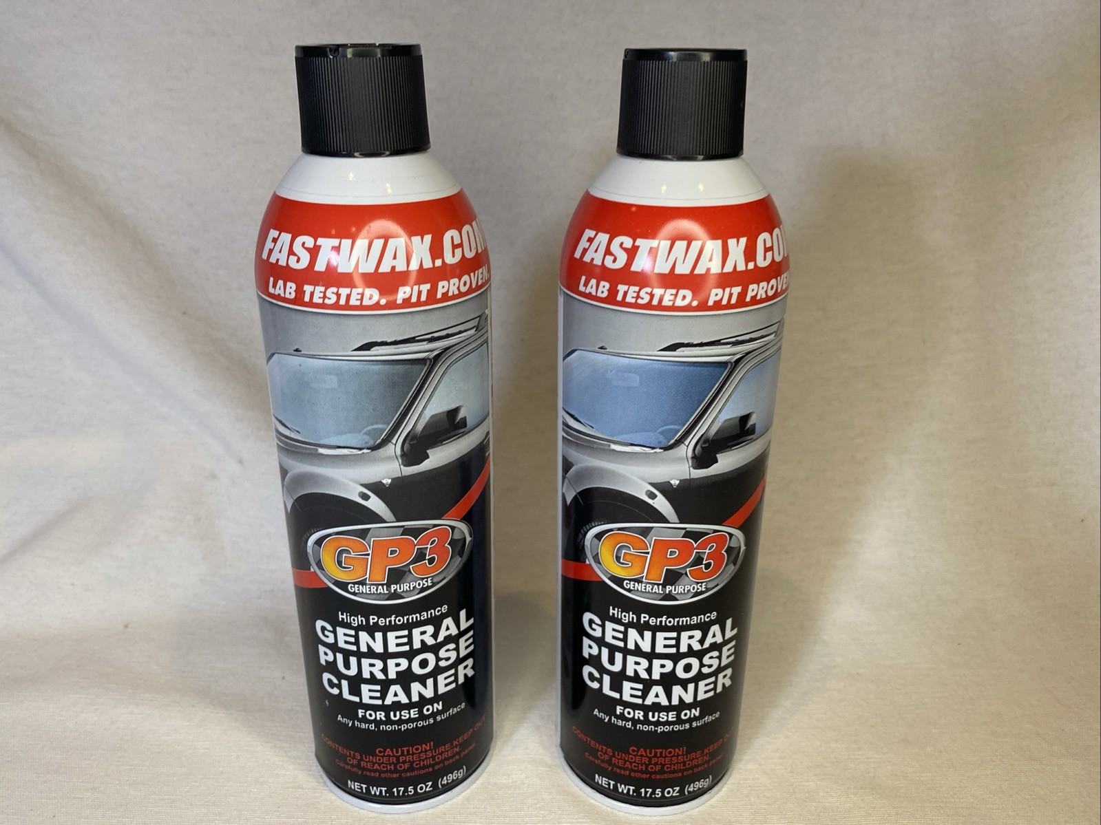 Lot Of  2 Cans Of CU4 HIGH PERFORMANCE WATERLESs GENERAL PURPOSE CLEANER
