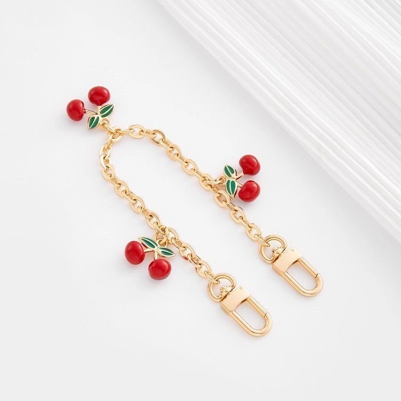 Bag Chain Strap Replacement Extension Shoulder Handbag Purse 10.4" Gold Cherry